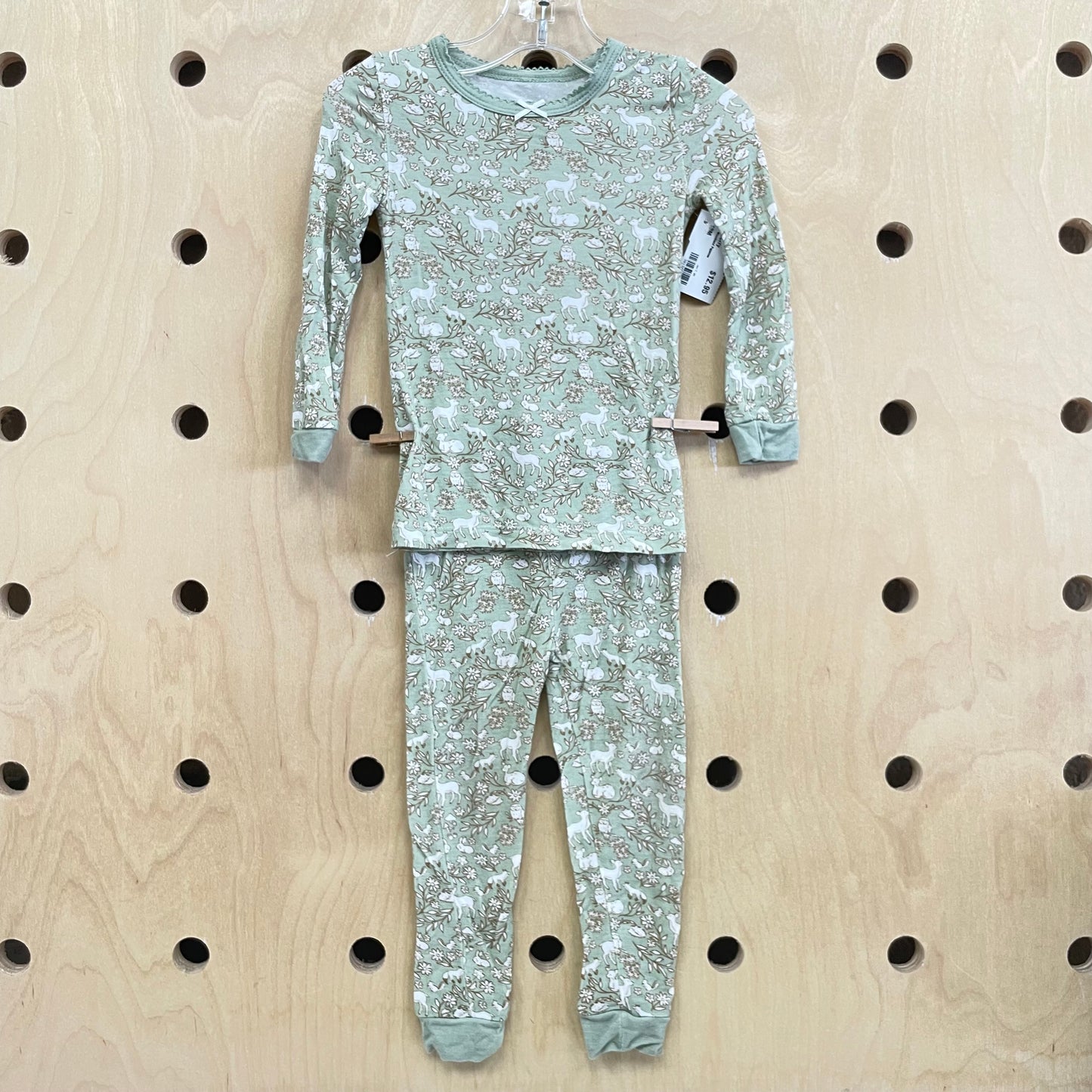 Green Woodland Pajamas