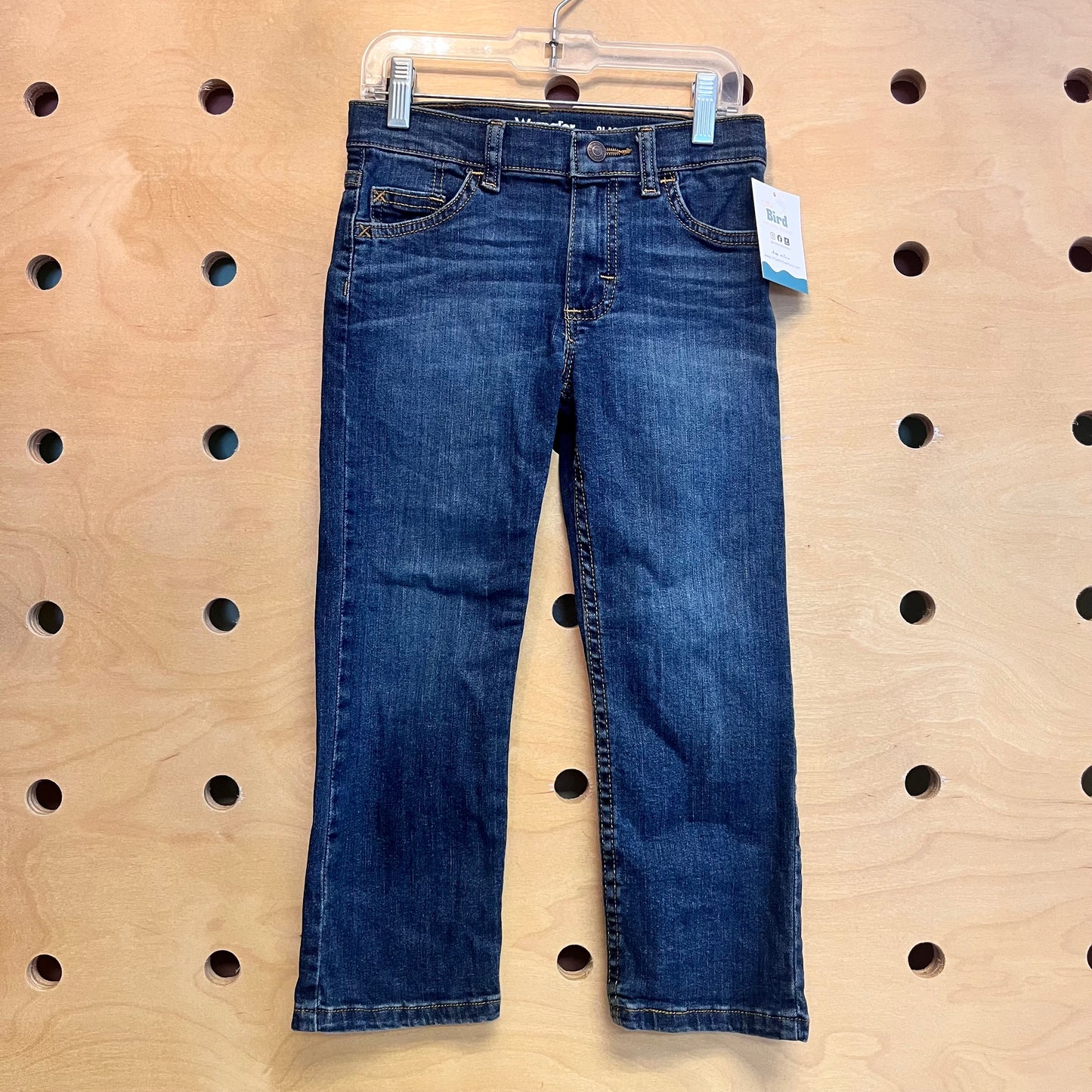 Dark Wash Classic Straight Denim