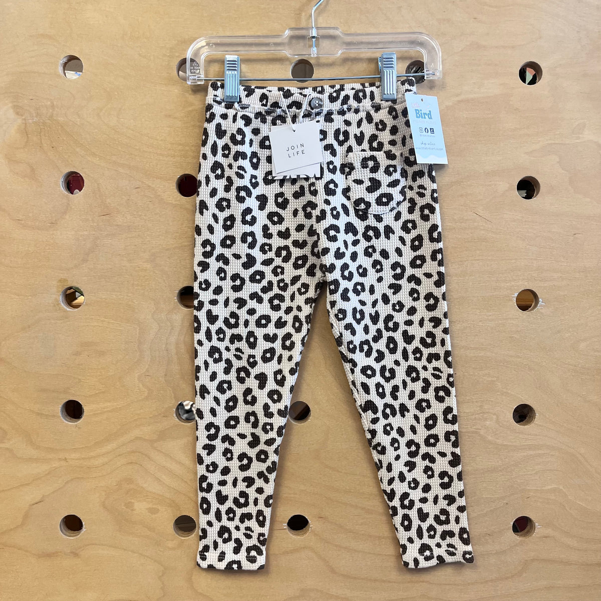 Leopard Print Waffle Knit Leggings NEW!