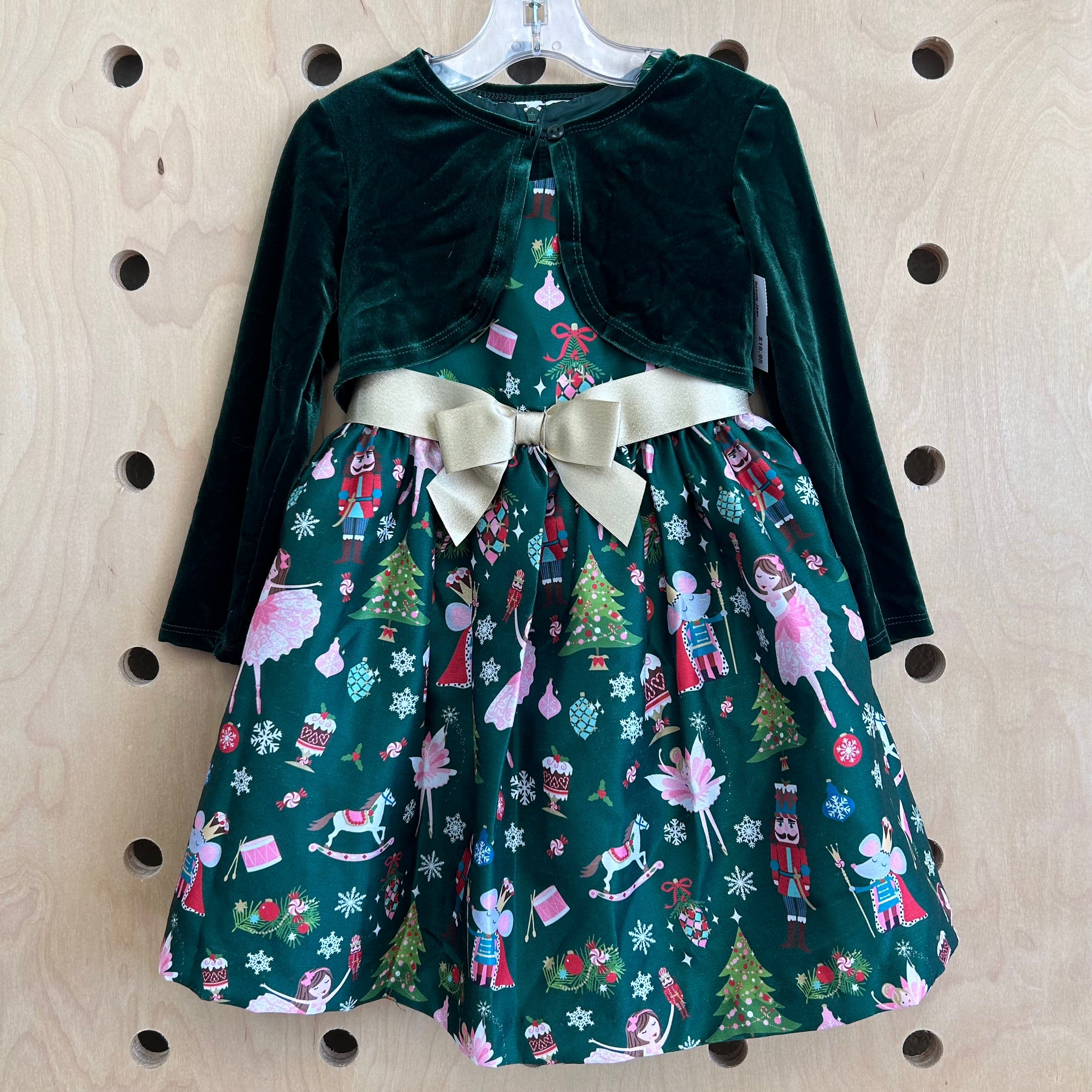 green nutcracker dress In Fashion Kids