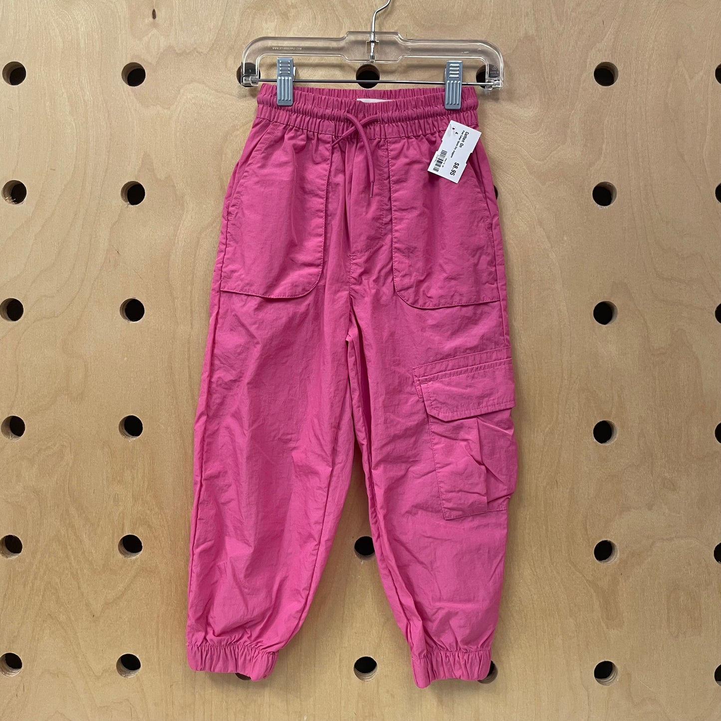 Pink Cargo Quick Dry Joggers