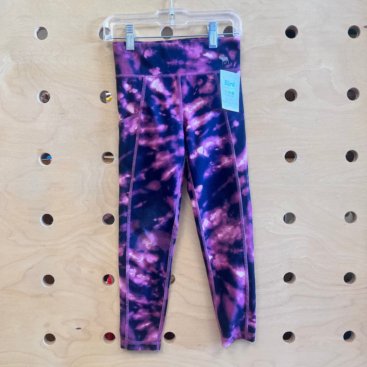 Purple/Black Athletic Leggings