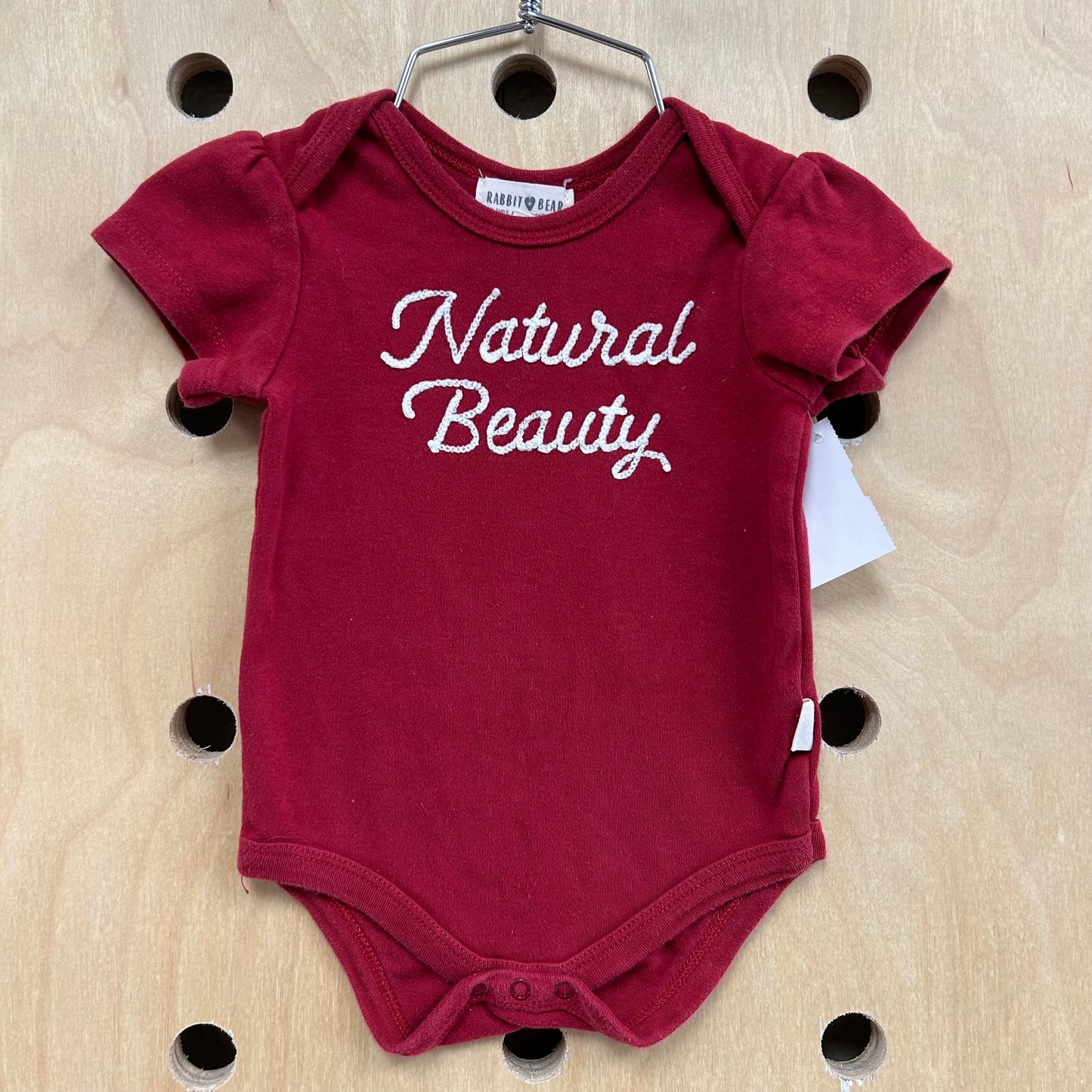 Red Natural Beauty Bodysuit