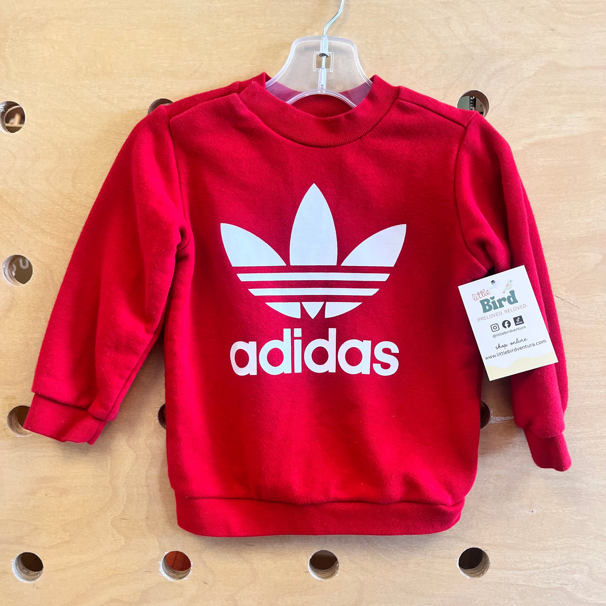 Red Logo Sweatshirt