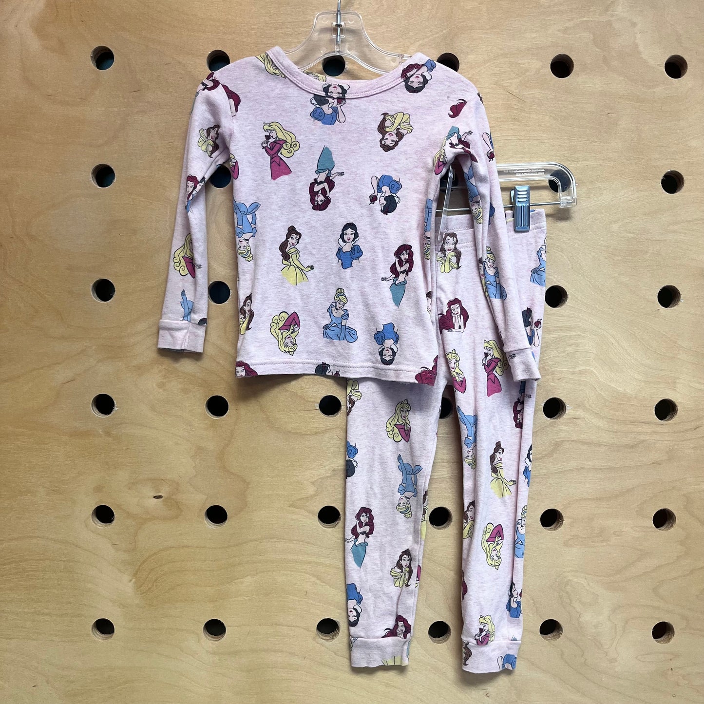 Organic Pink Princesses Pajamas