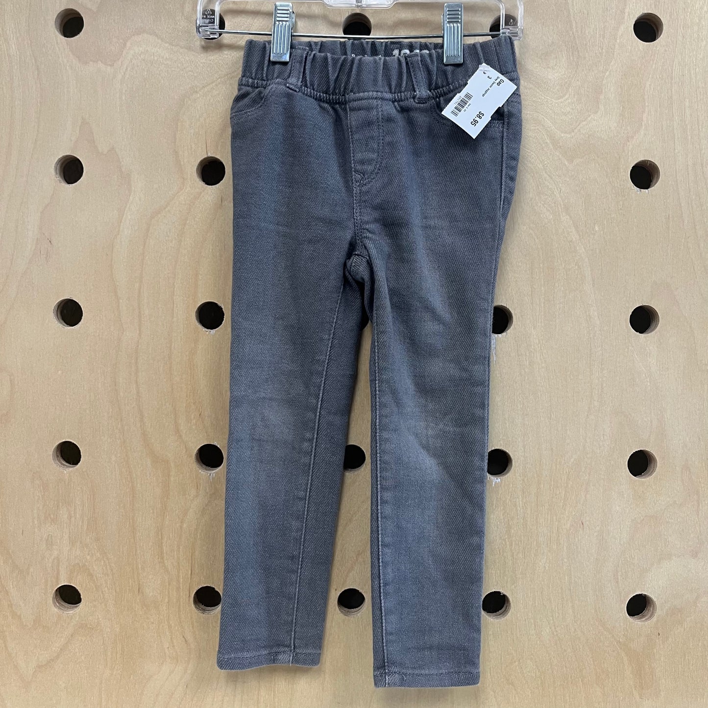 Grey Denim Jeggings