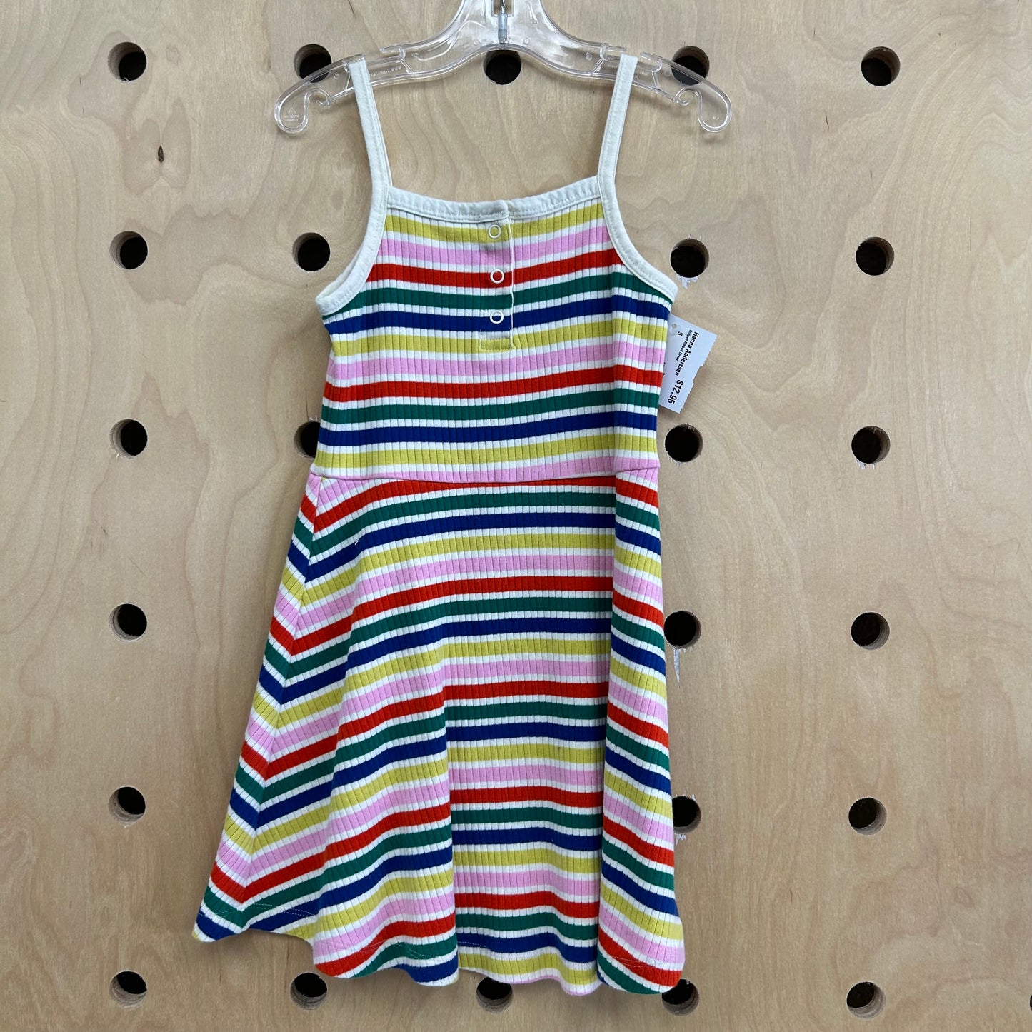Striped Ribbed Dress