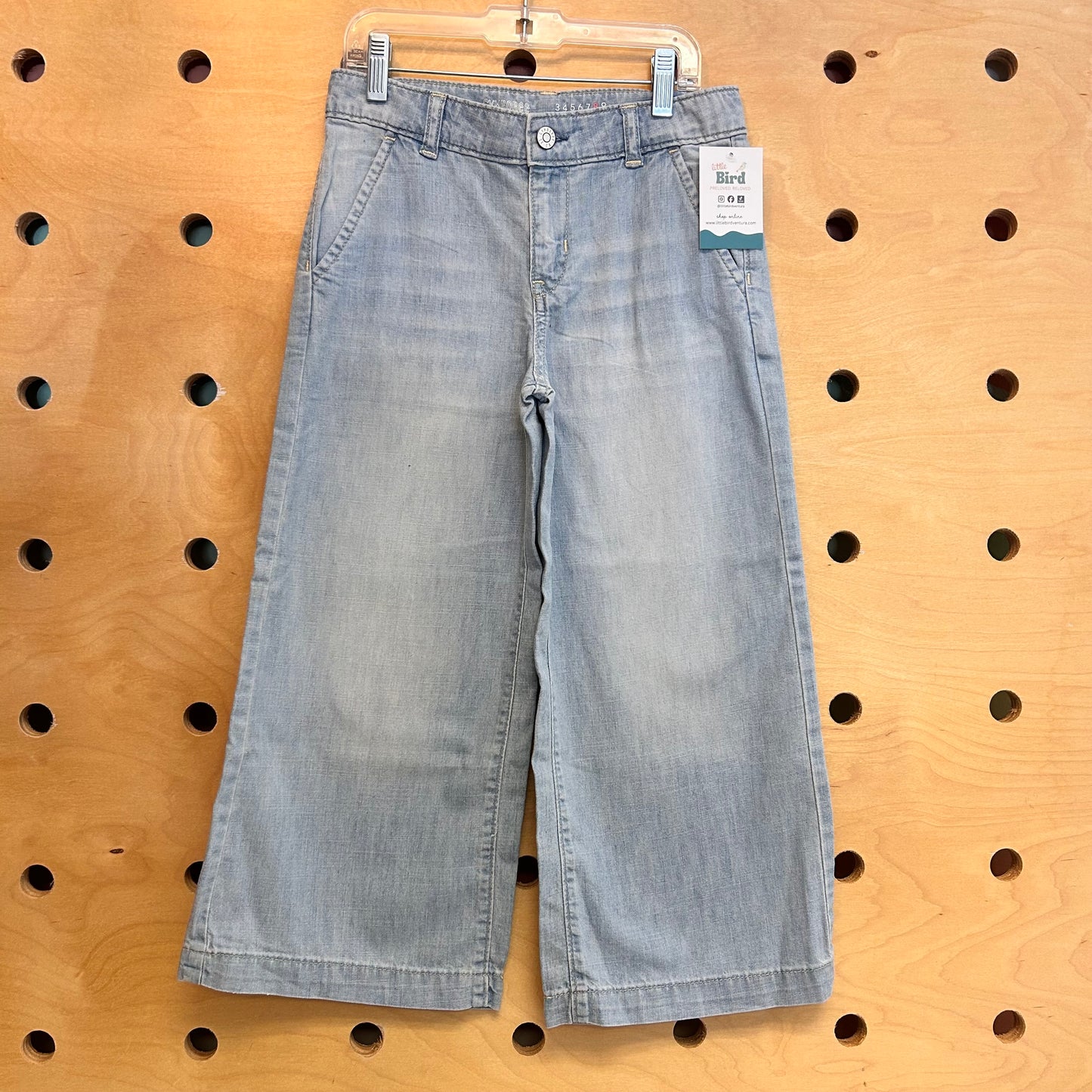 Light Wash Wide Leg Denim NEW!
