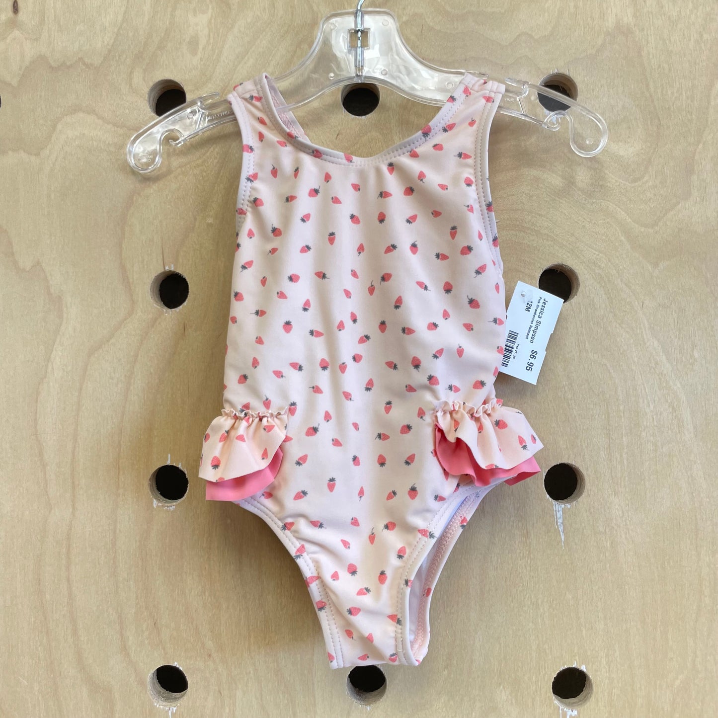Pink Strawberries Swimsuit
