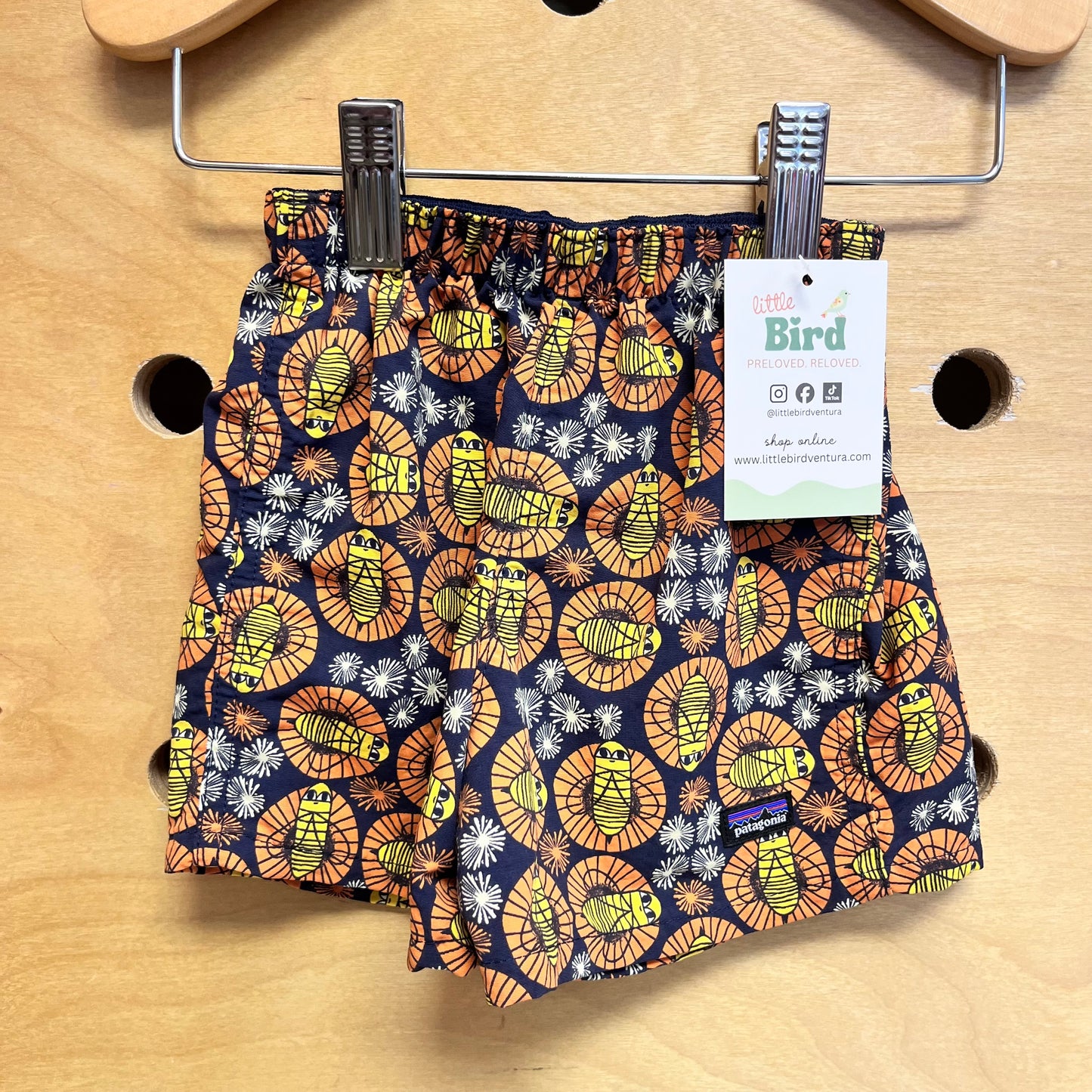 Blue/Orange Baggies Shorts