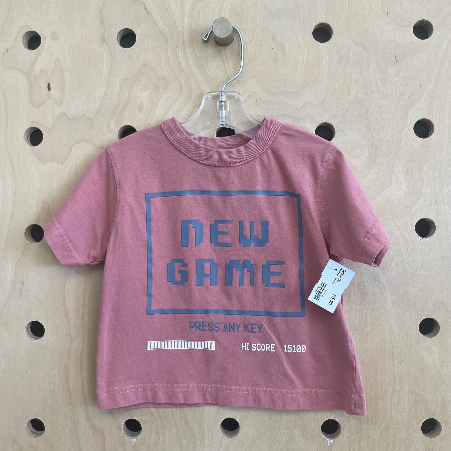 Mauve New Game Tee