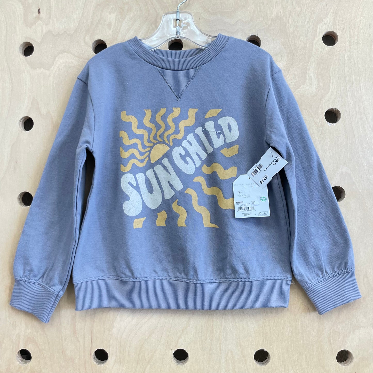 Grey Sun Child Pullover NEW!