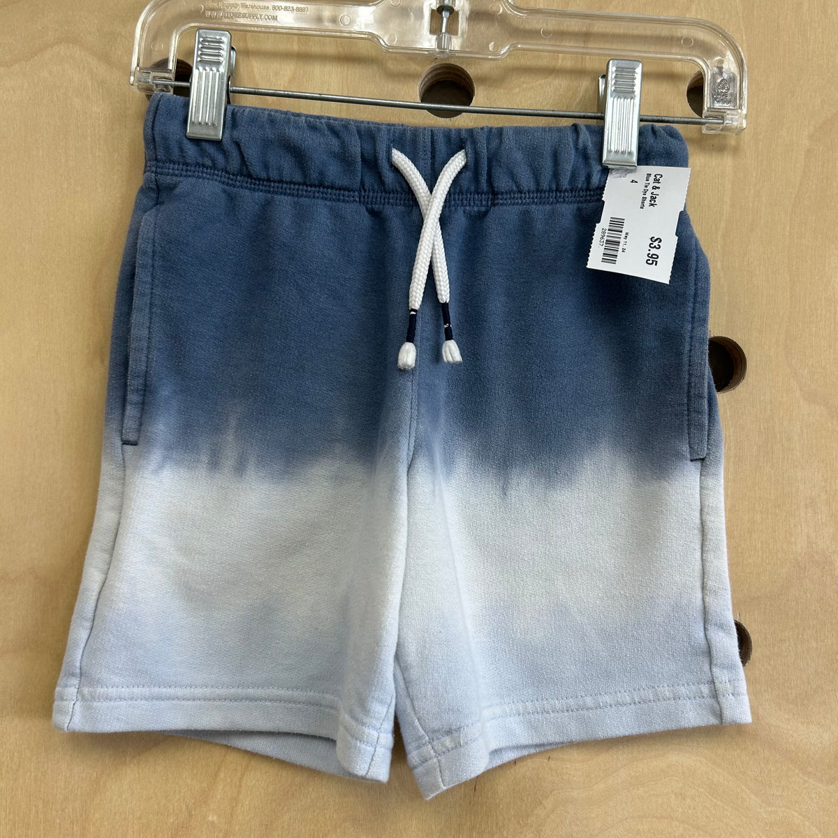 Blue Tie Dye Shorts