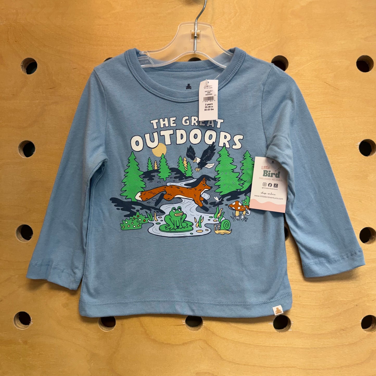 Blue 'The Great Outdoors' LS NEW!