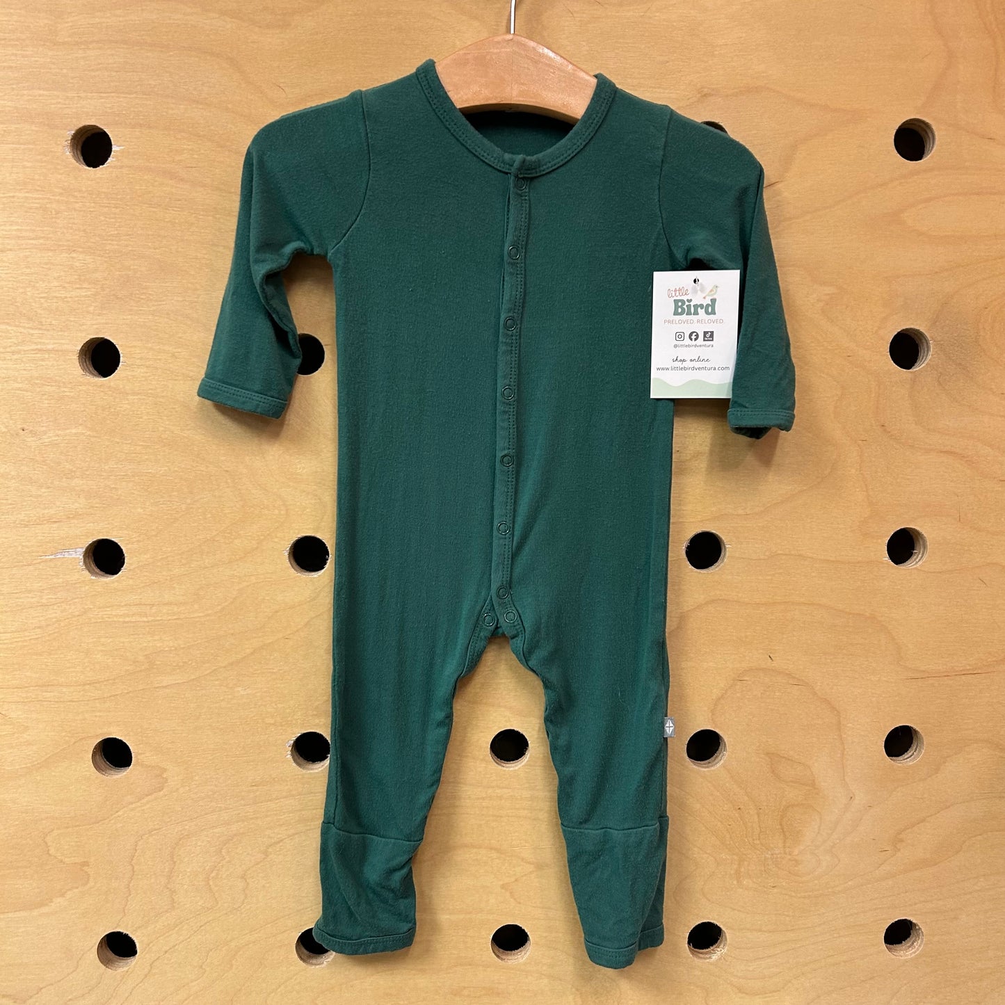 Green Bamboo Romper