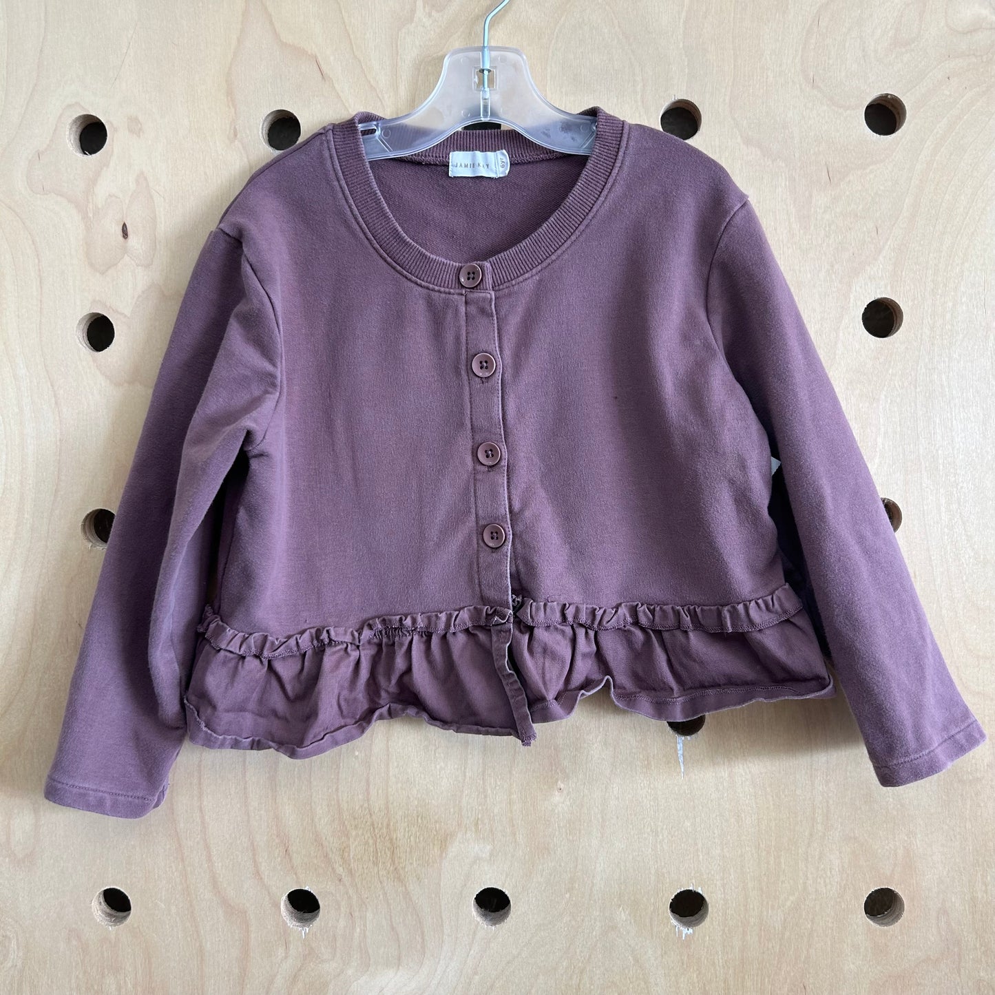 Brown Button Cardigan