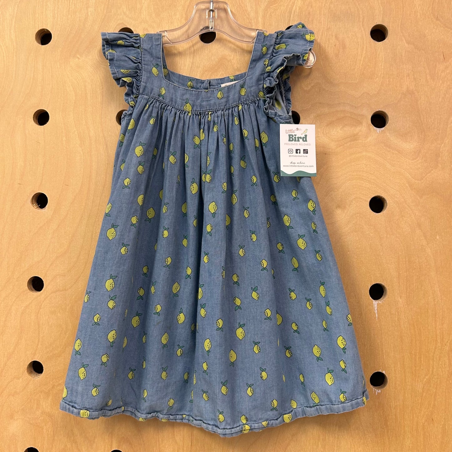 Chambray Lemons Dress