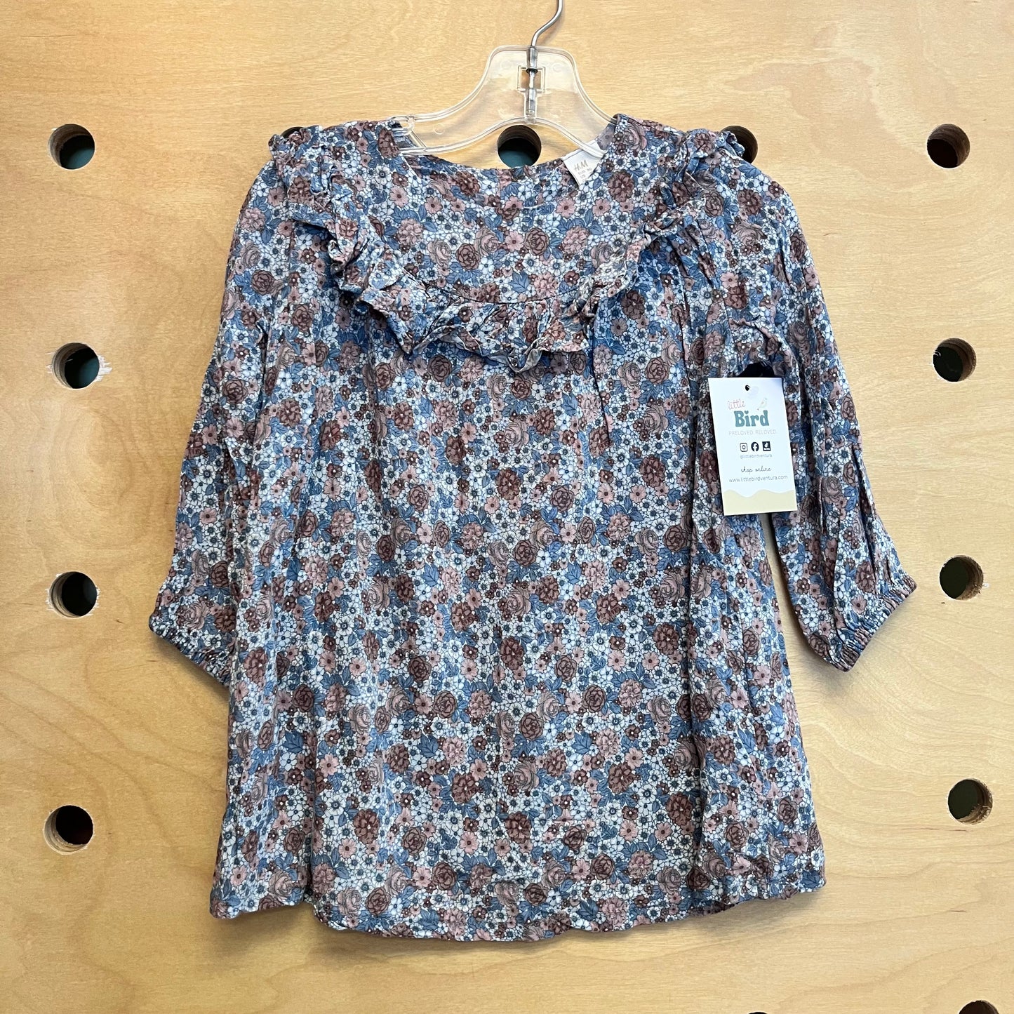 Blue Floral Dress
