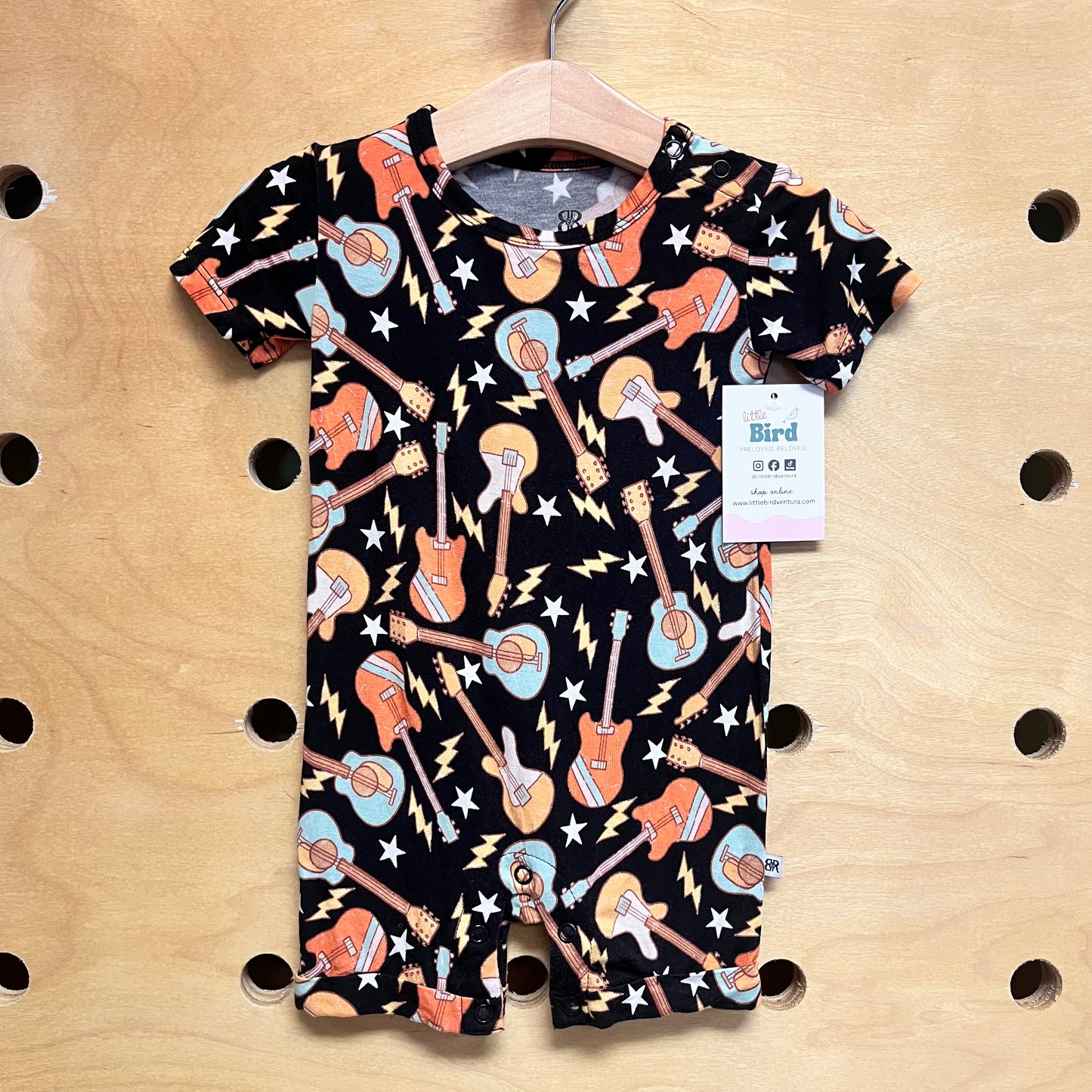 Rock Guitars Bamboo Blend Romper