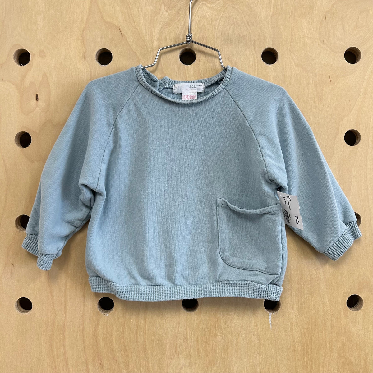 Blue Pocket Sweatshirt