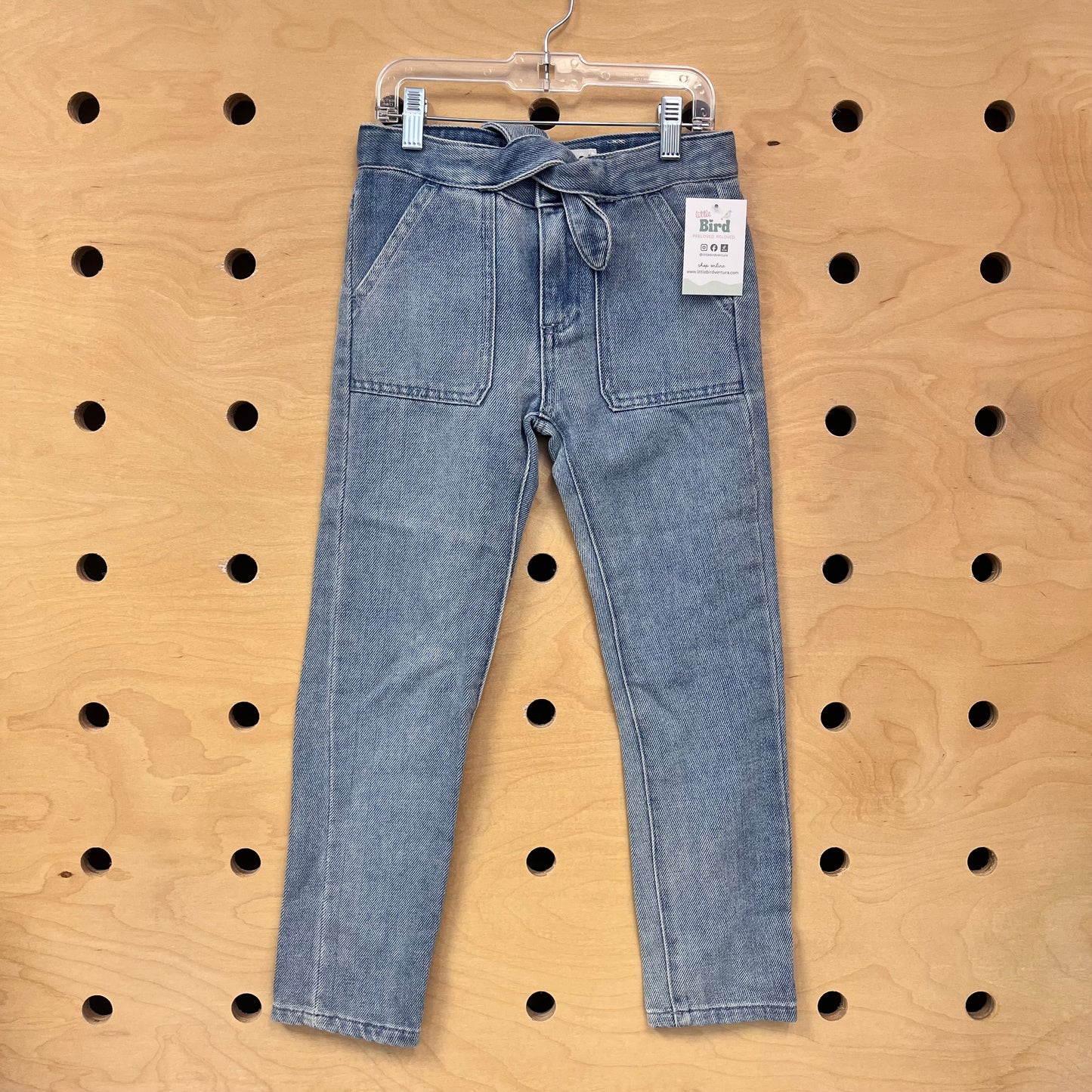 Light Wash Denim Pants