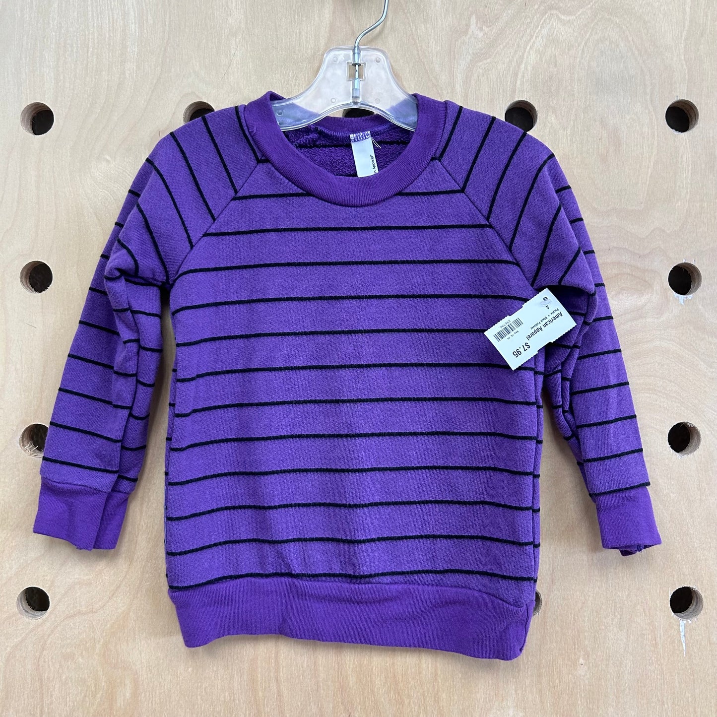 Purple + Black Pullover