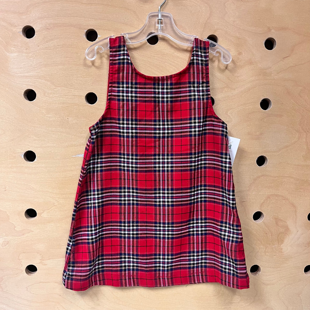 Red Plaid Jumper