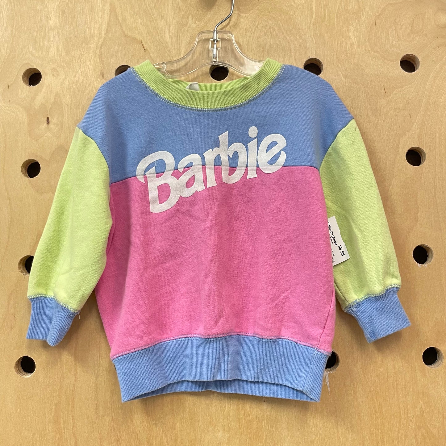 Colorblock Barbie Pullover