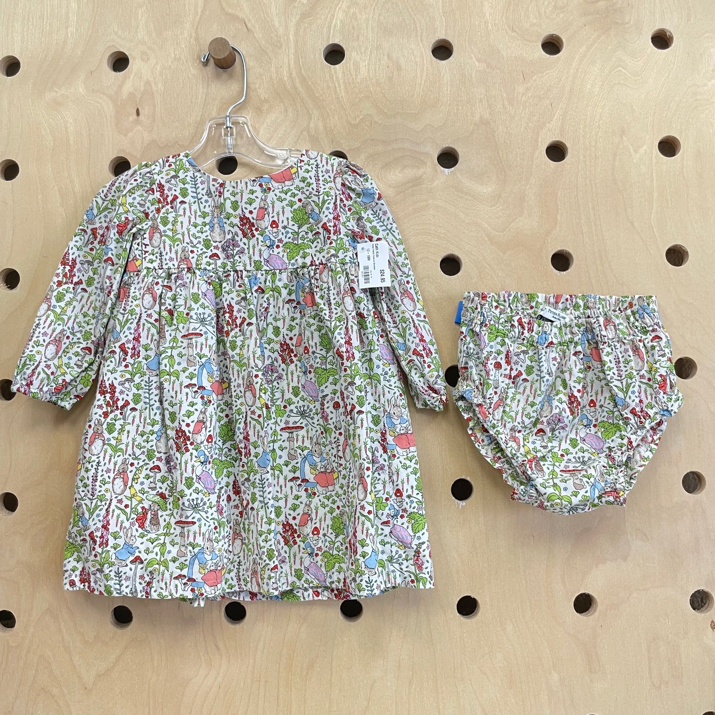 Peter Rabbit Dress w/ Bloomies