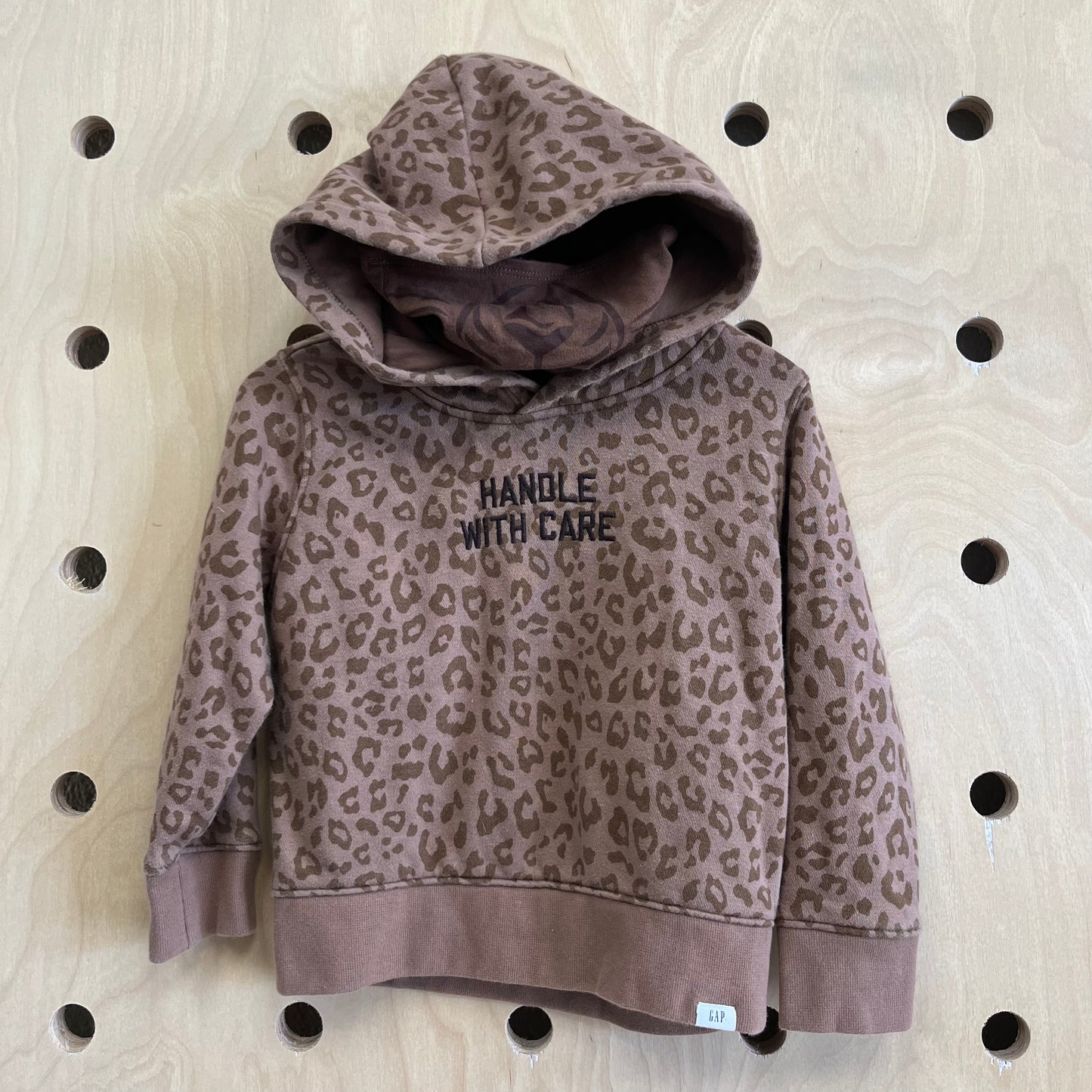 Cheetah Print Handle with Care Hoodie