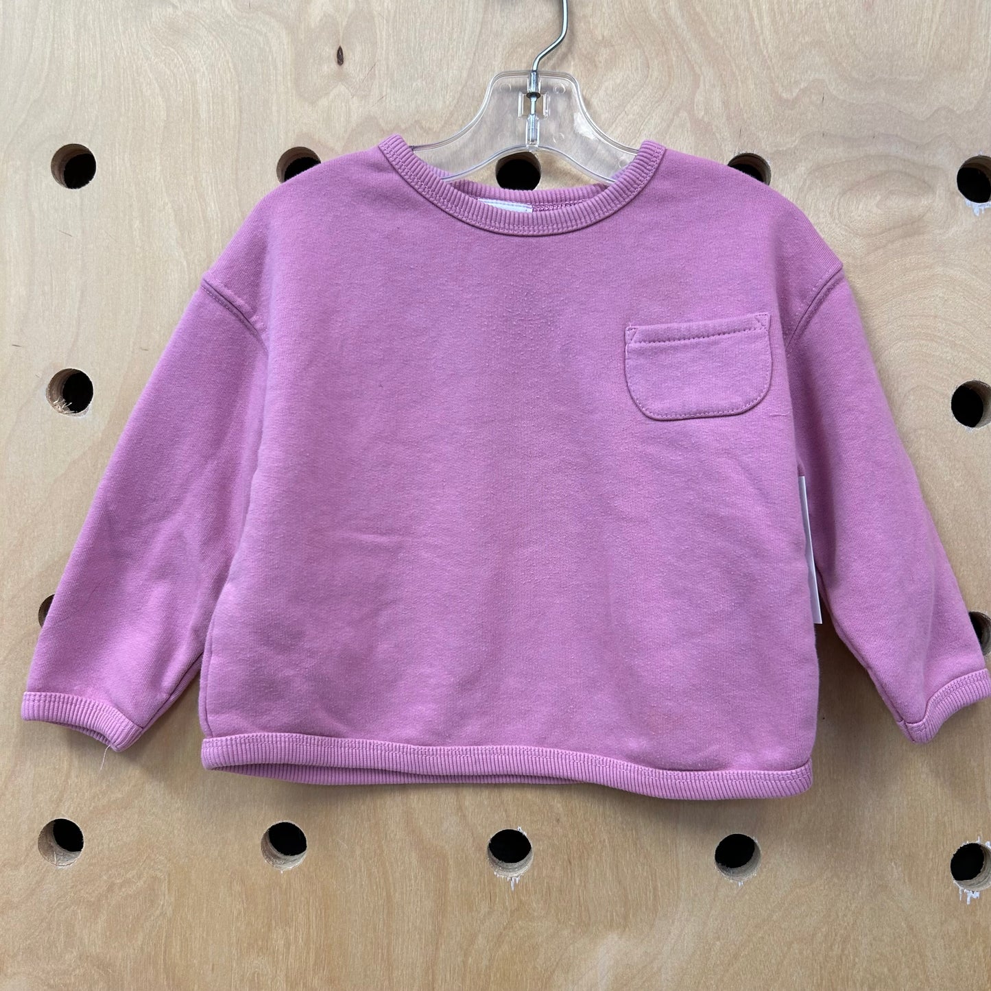 Blush Pink Pocket LS Tunic