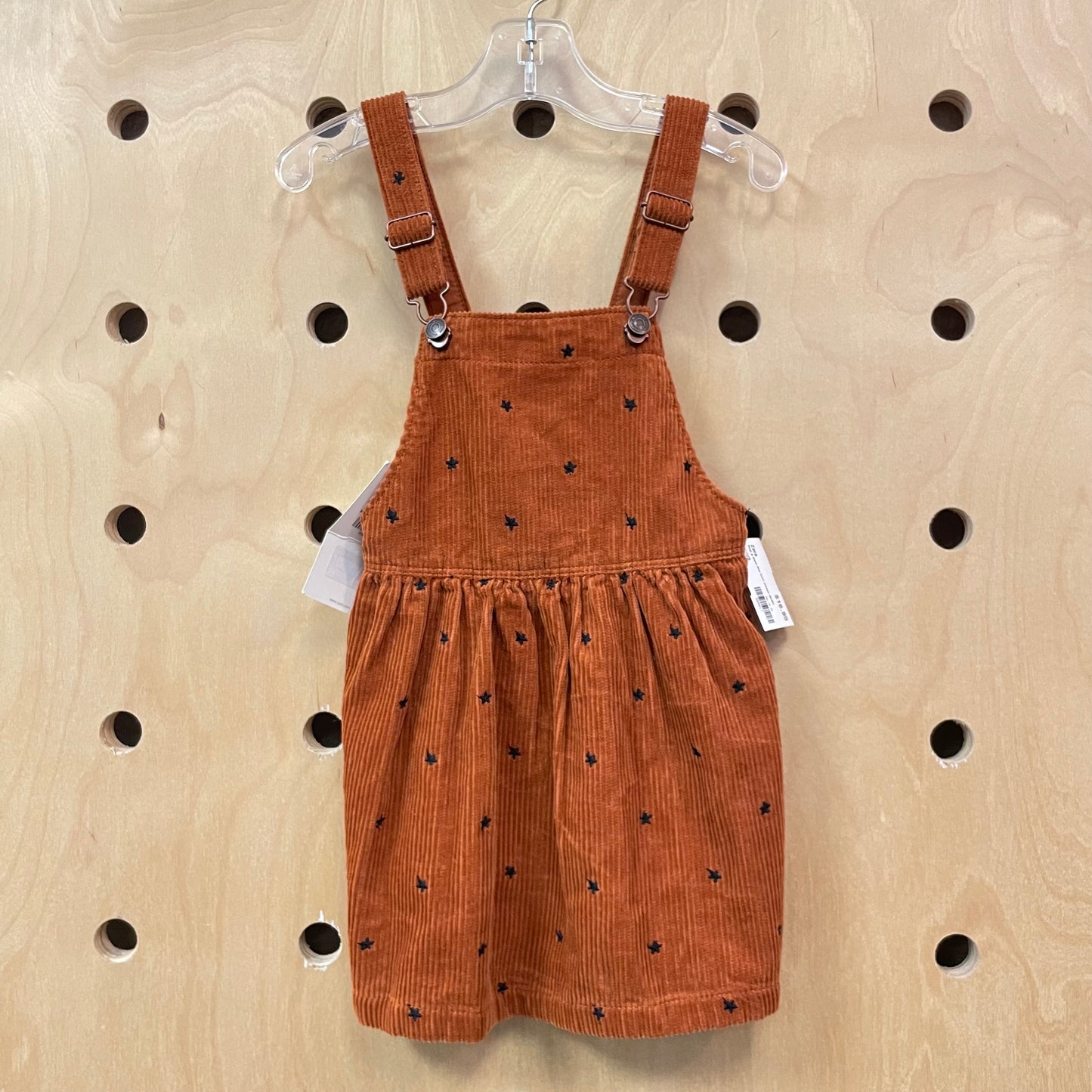 Rust & Black Star Cord Jumper NEW!!