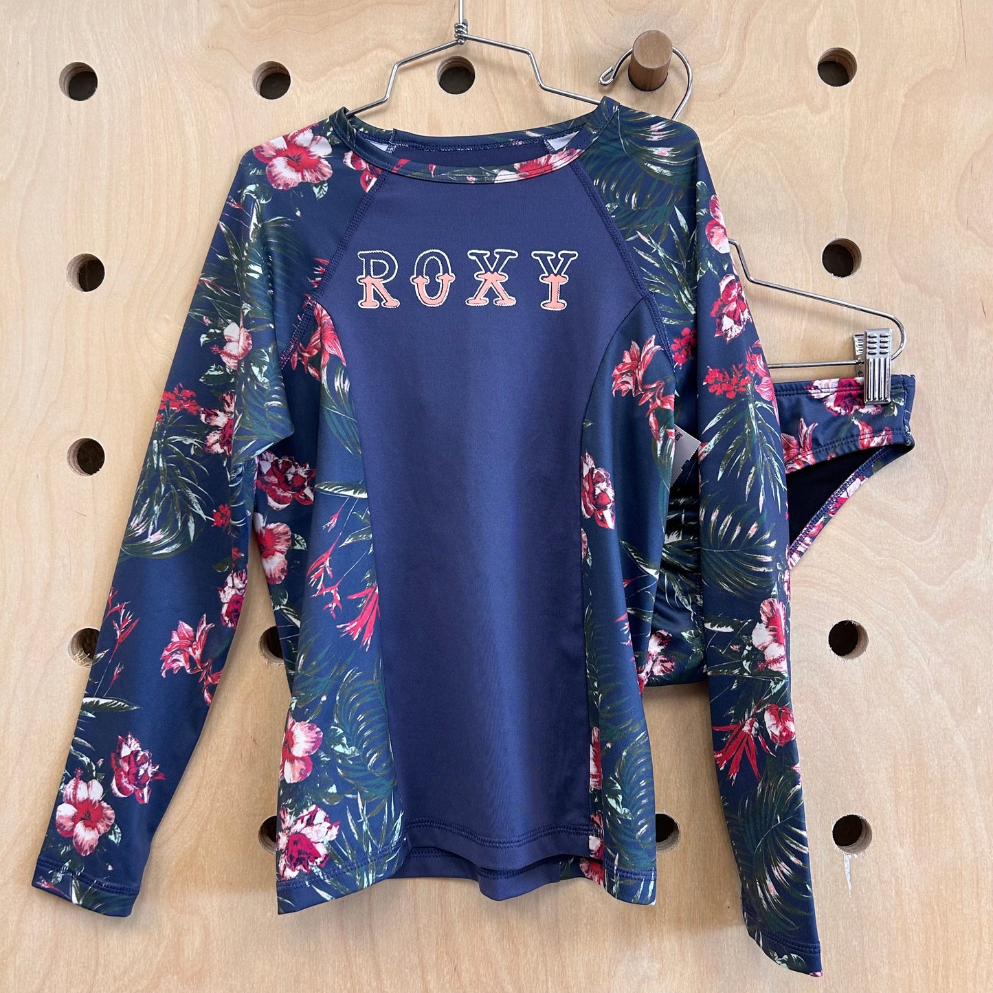Blue Floral 2pc. Swimsuit