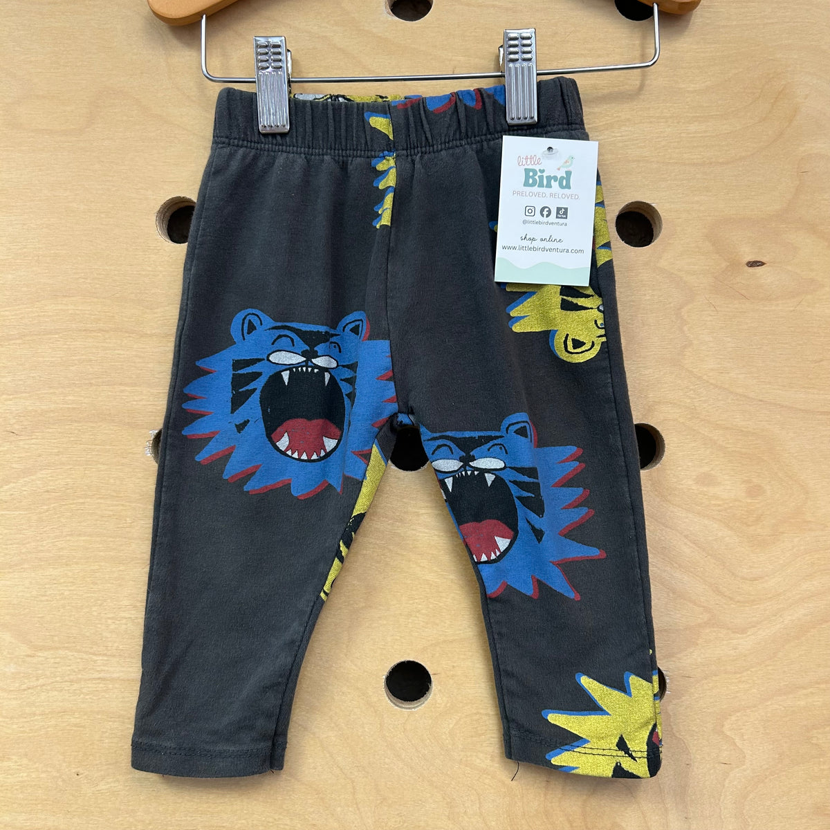 Grey Wild Cats Pants