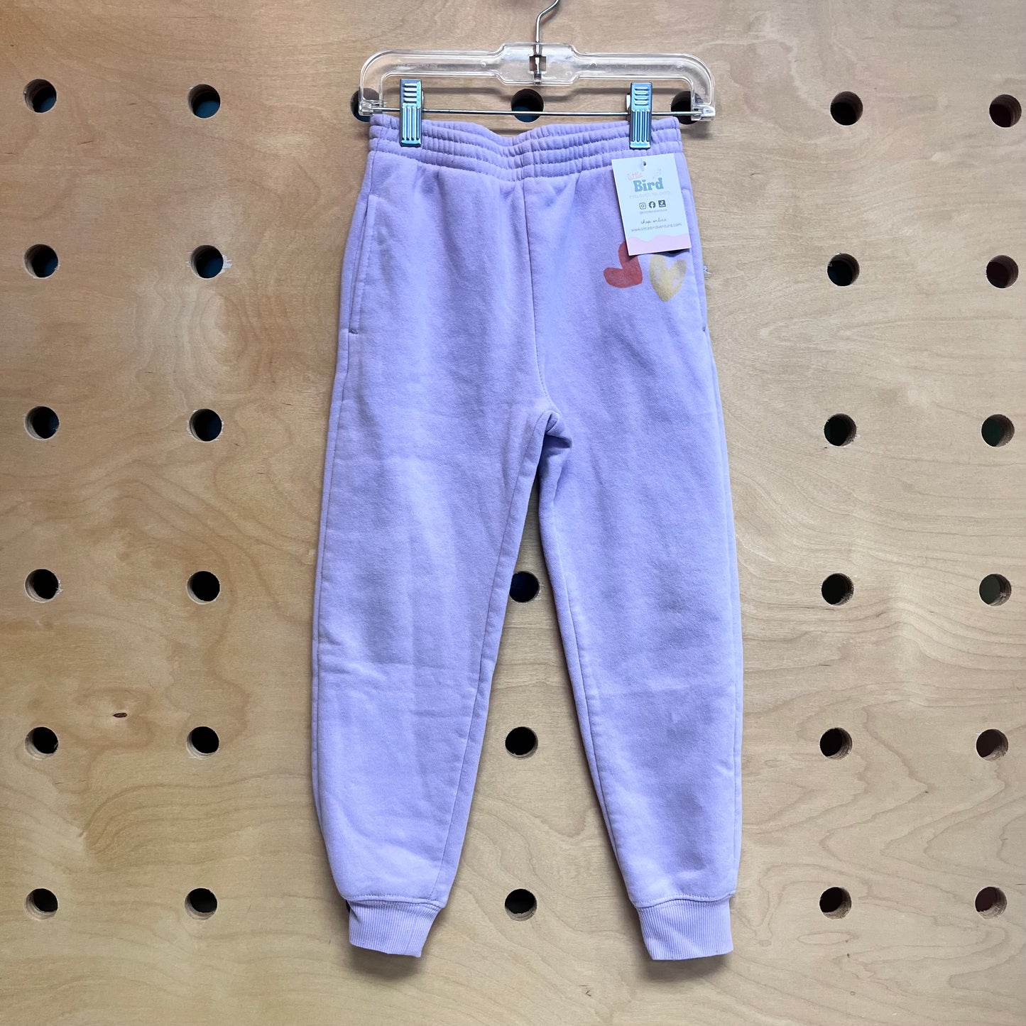 Lavender Hearts Joggers