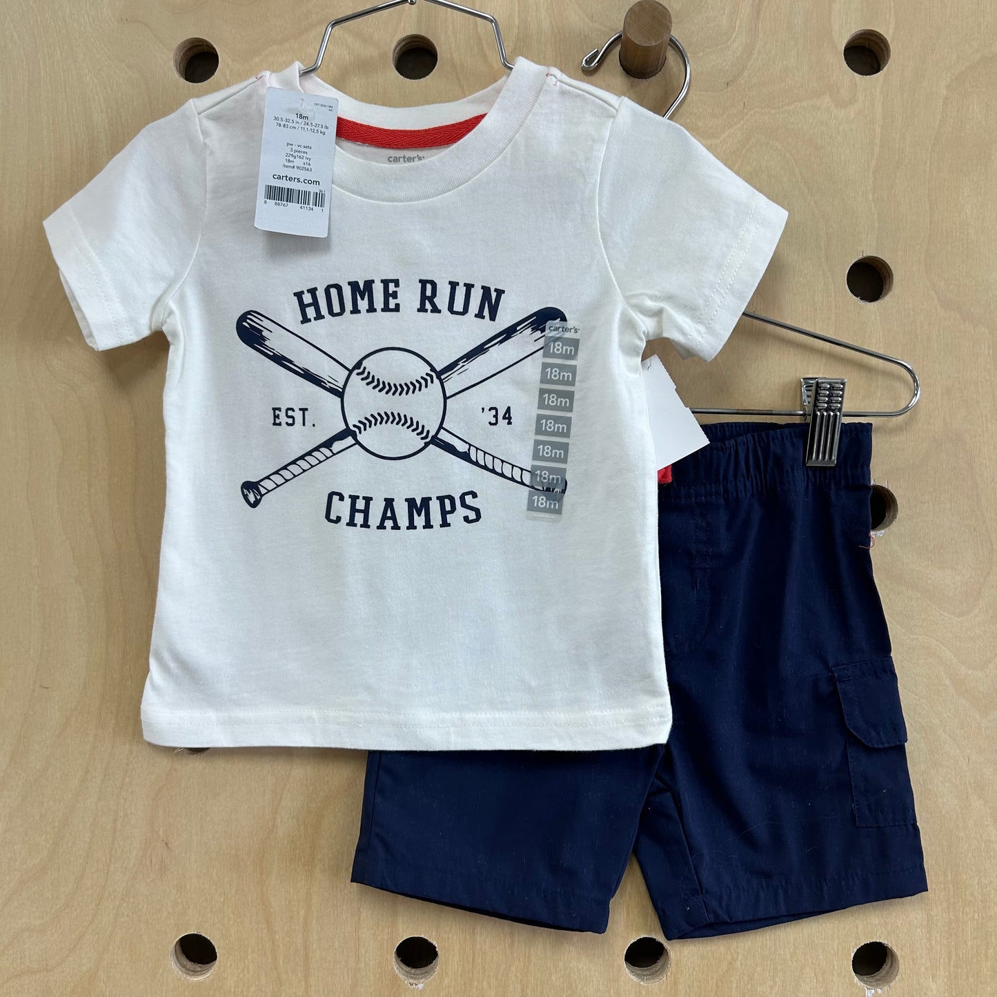 Blue+White Home Run Outfit NEW!