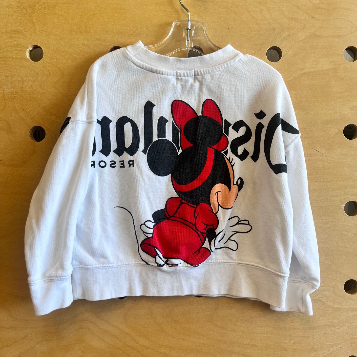 White Disney Minnie Pullover