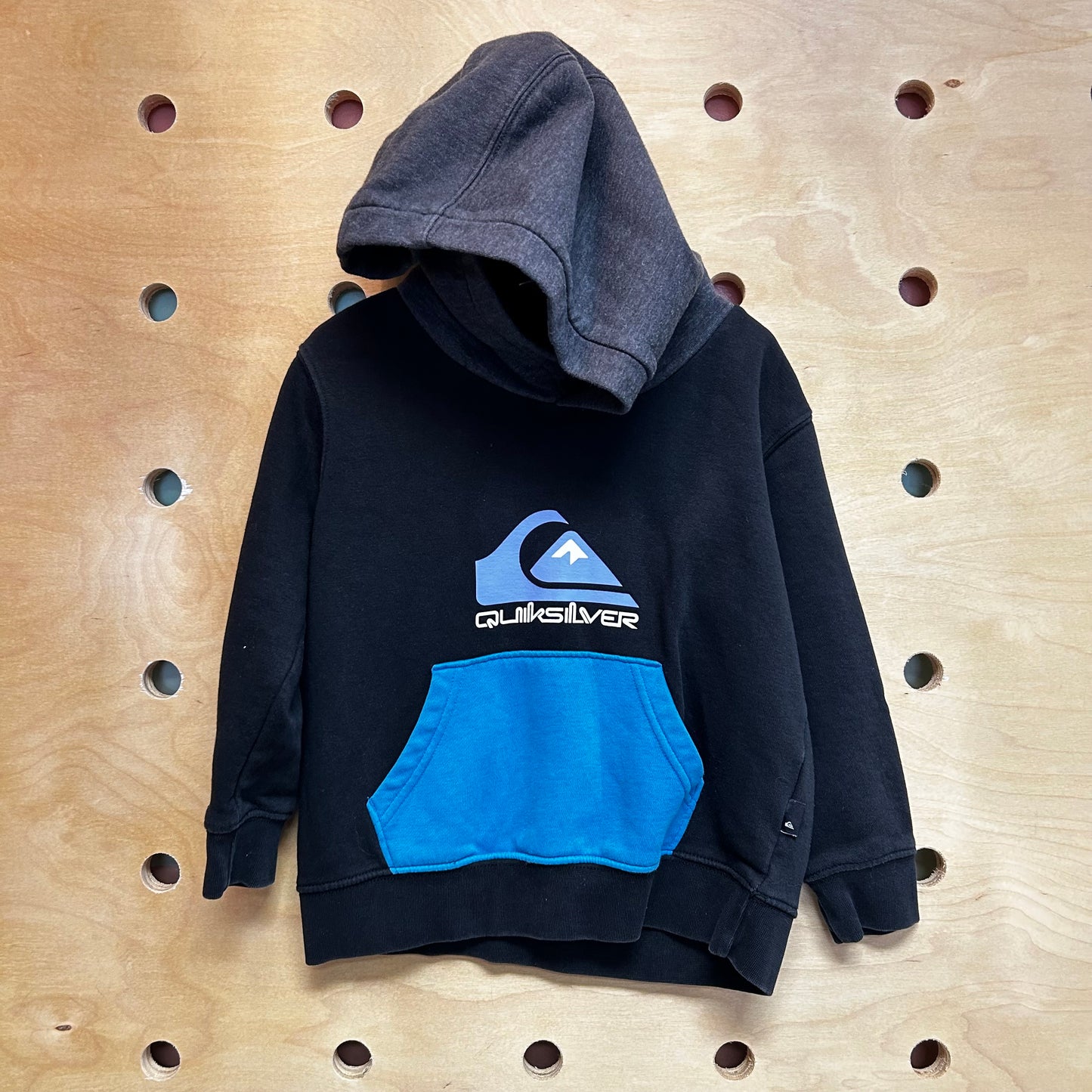 Colorblock Logo Hoodie