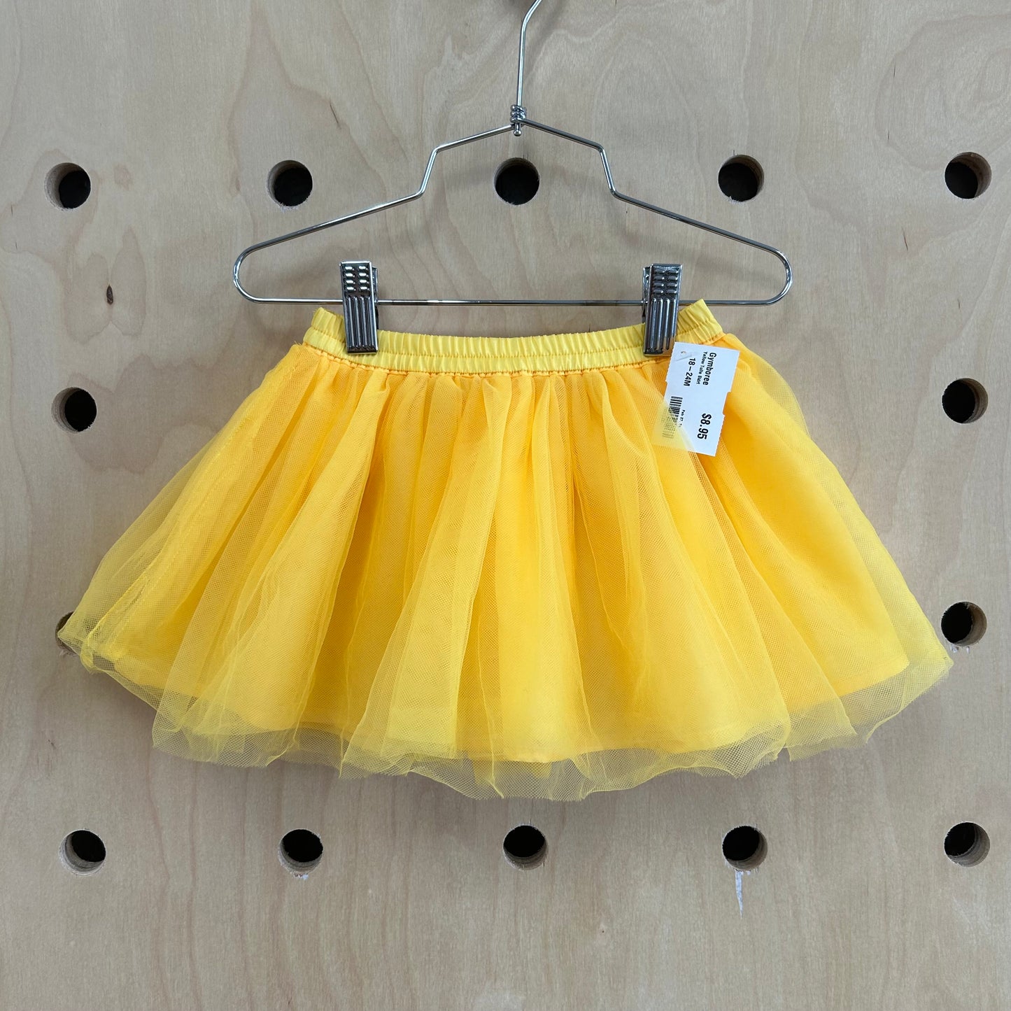 Yellow Tulle Skirt