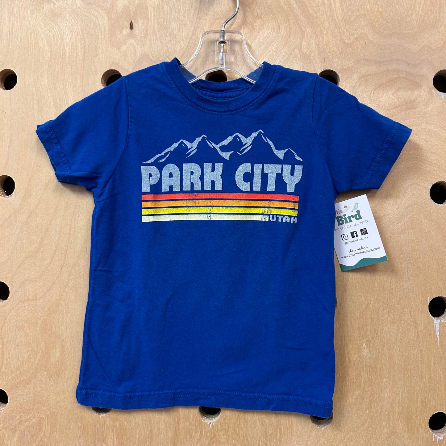 Blue Park City Utah Tee