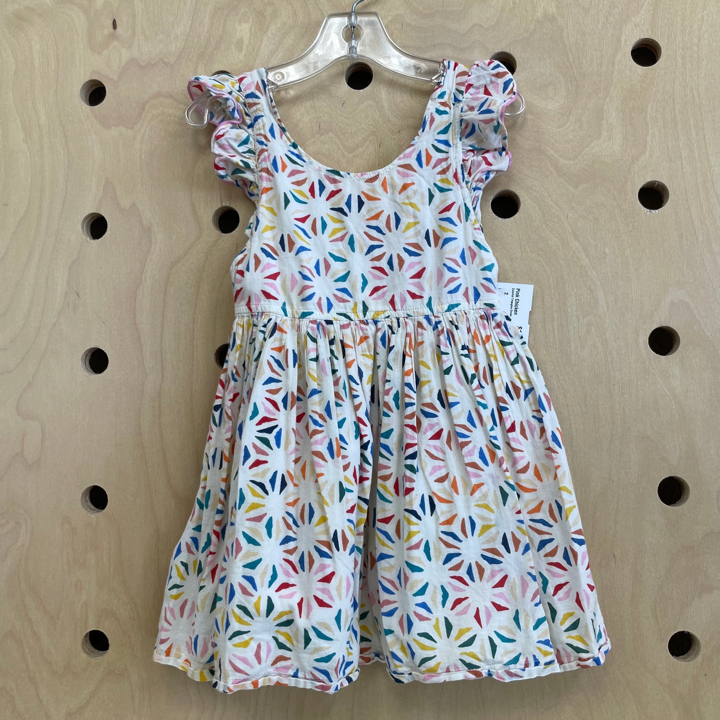 Colorful Triangles Dress