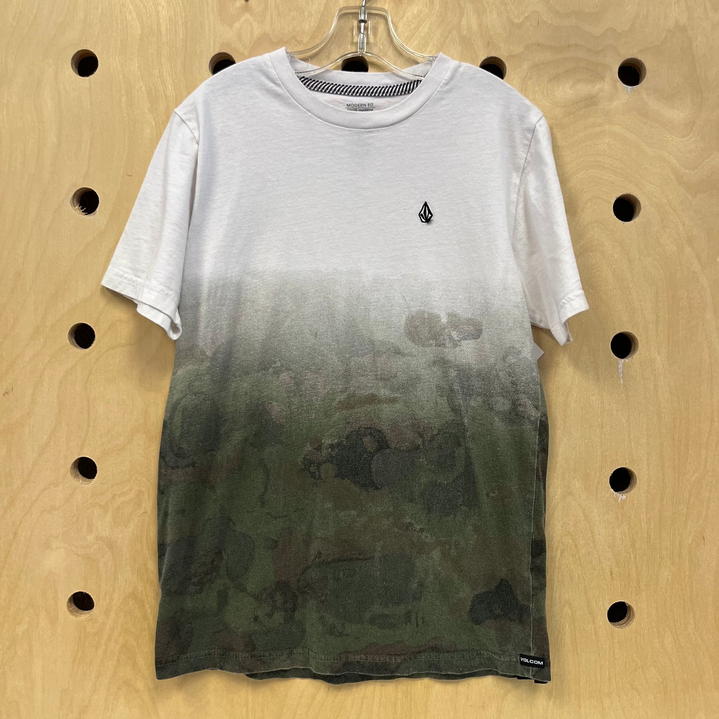 White & Green Tee