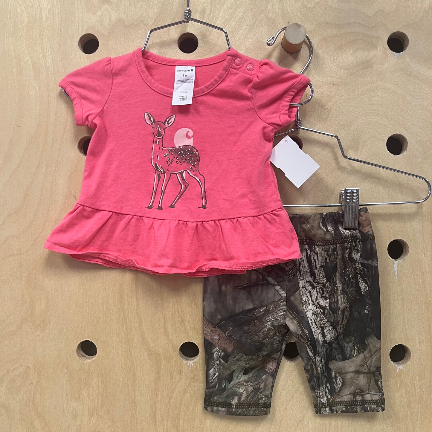 Pink & Camo Deer Outfit