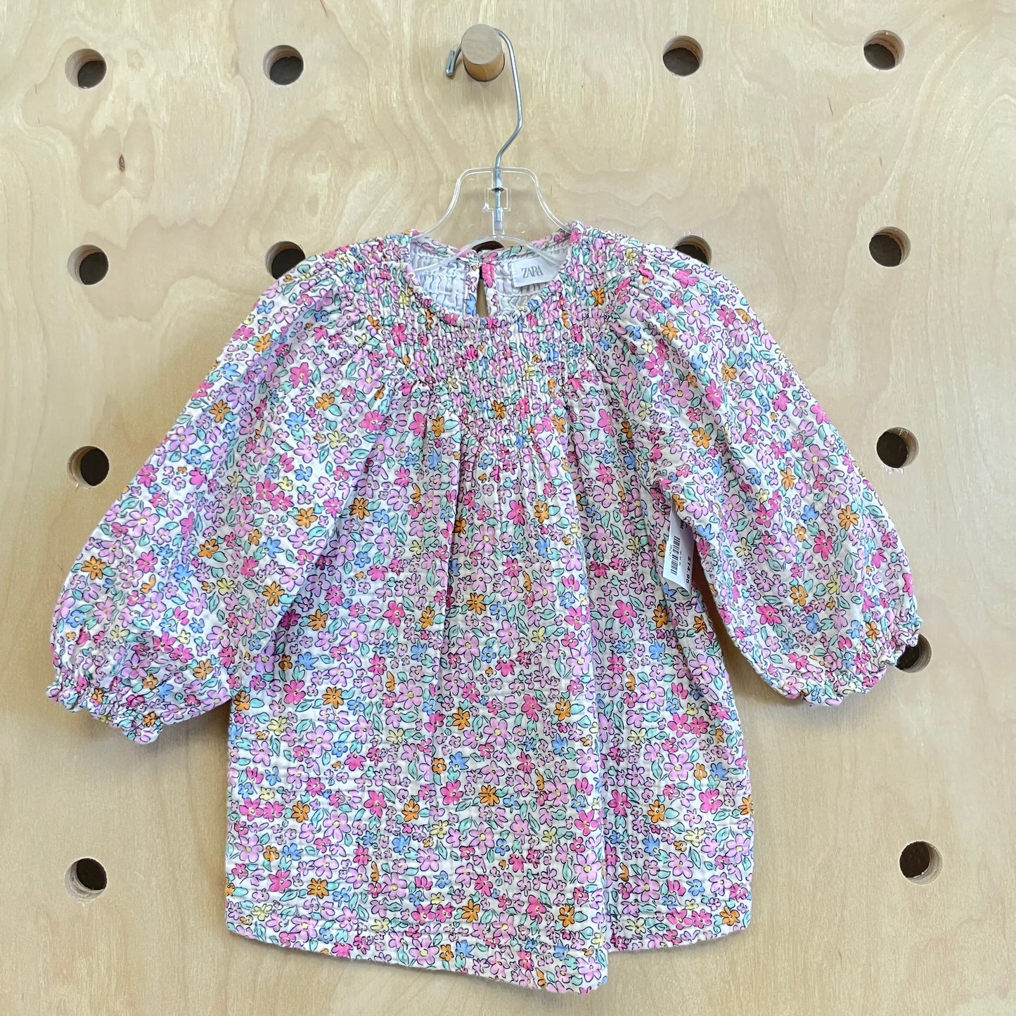 Pink Floral Dress