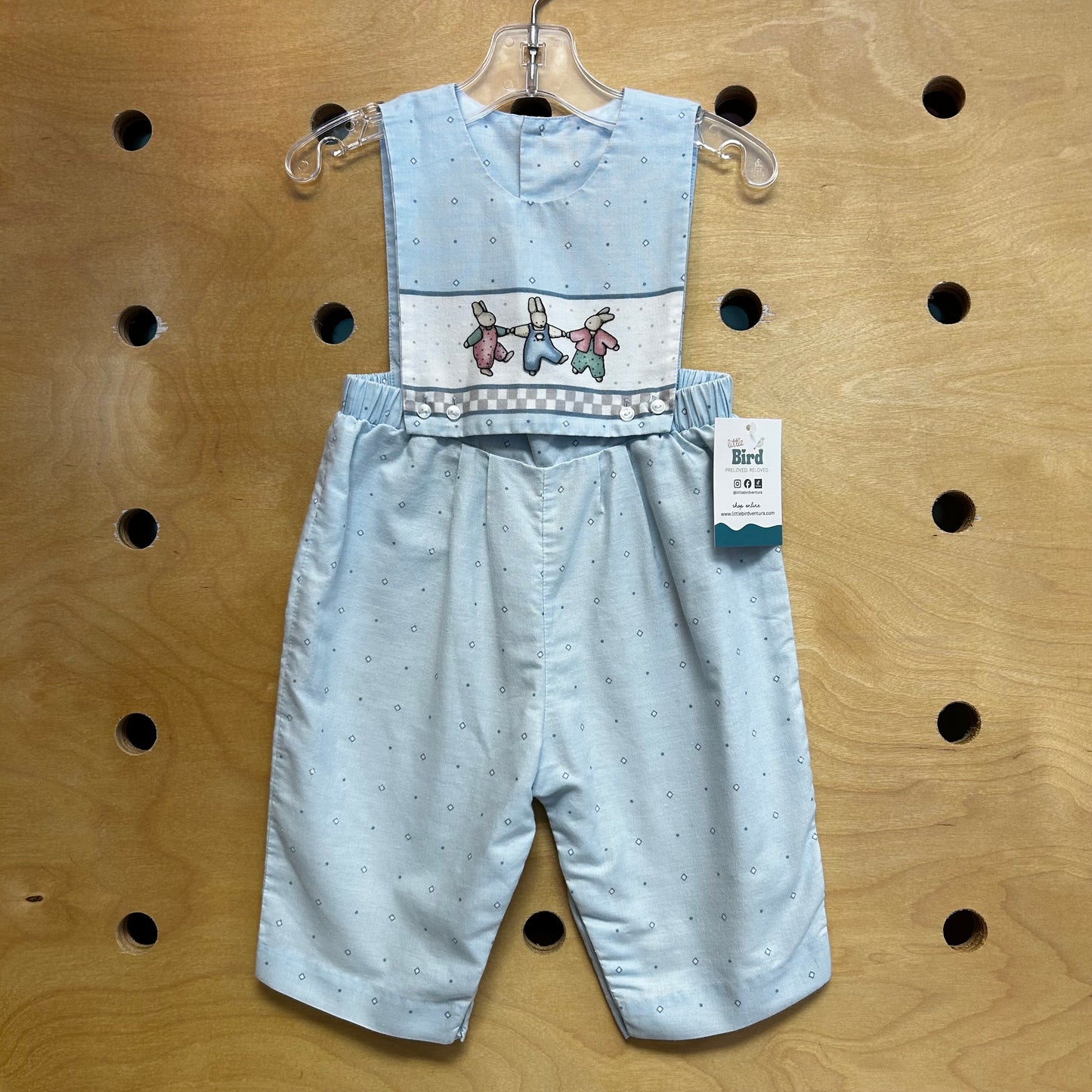 Blue Rabbits Romper