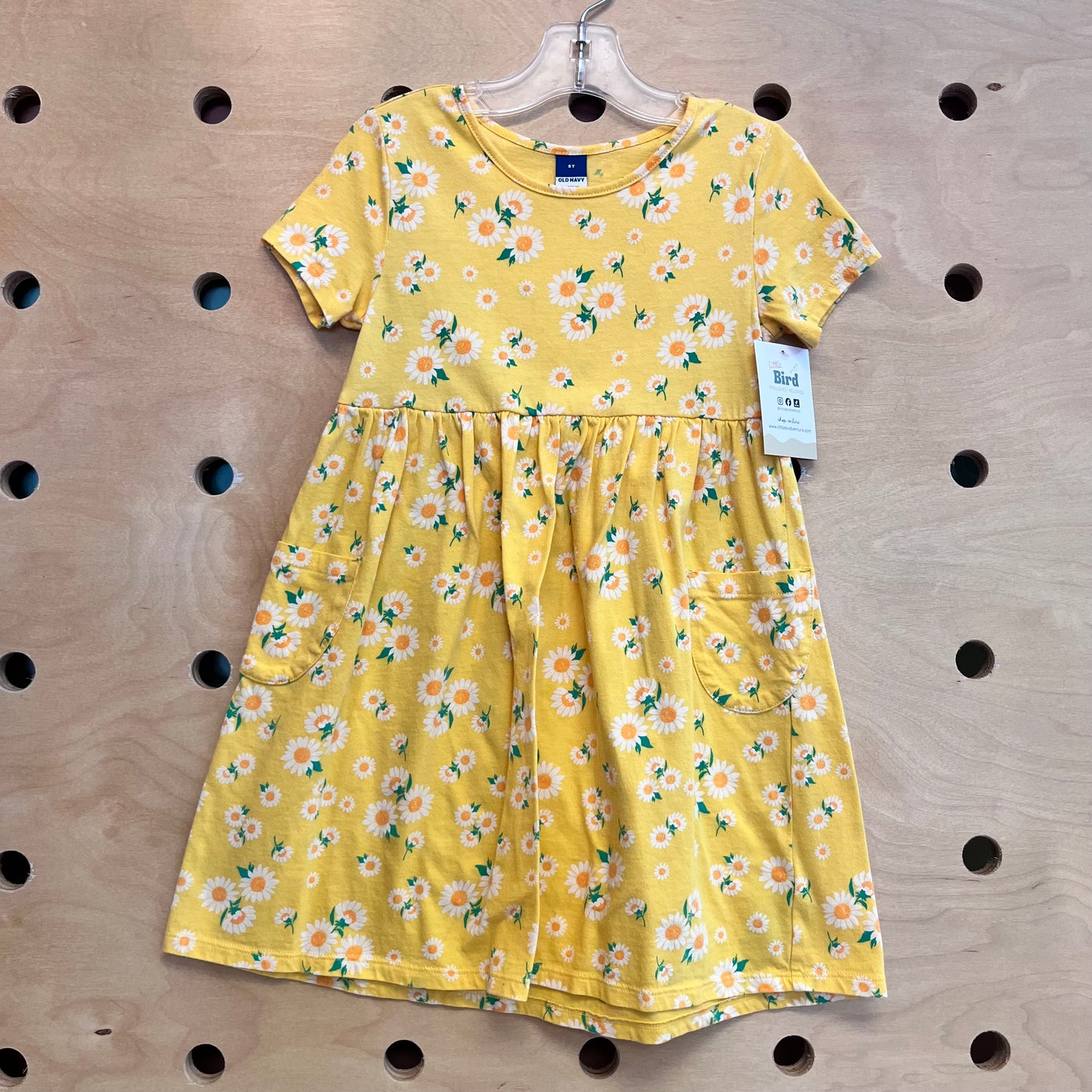 Yellow Floral Dress