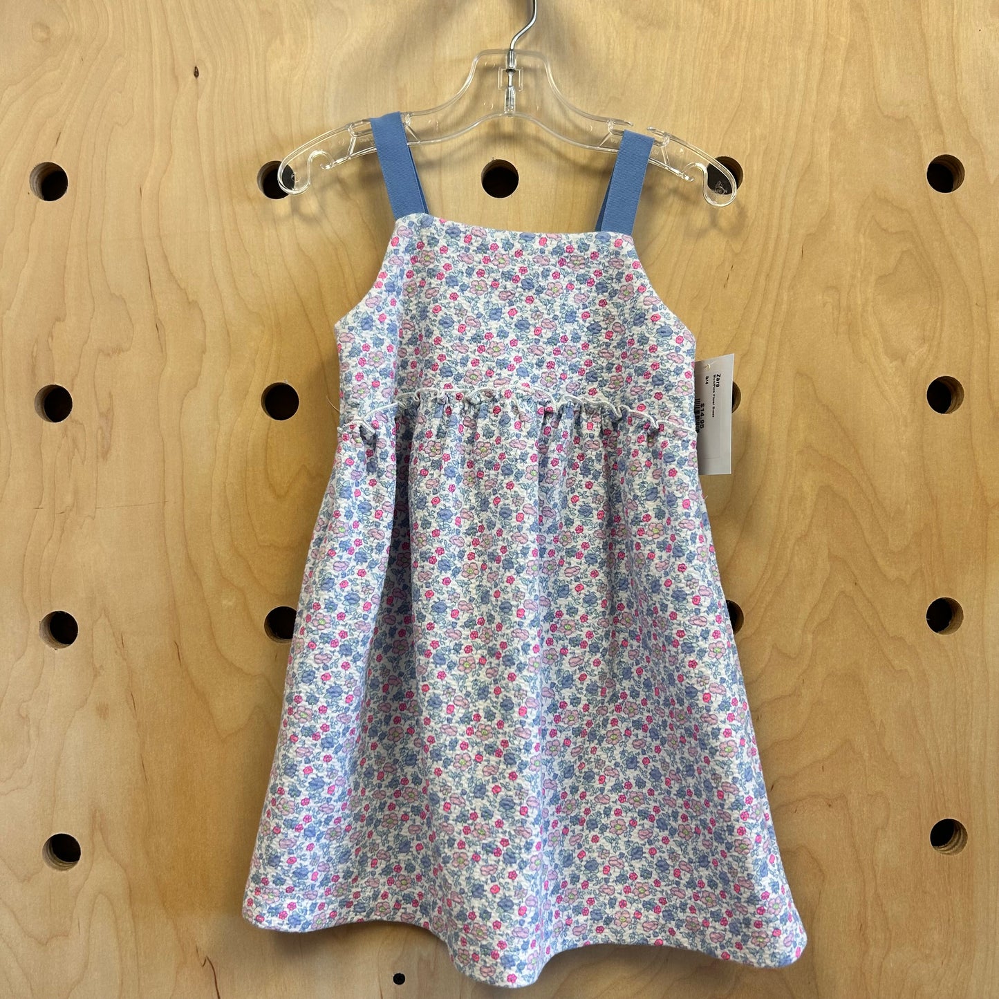 Blue/Pink Floral Dress