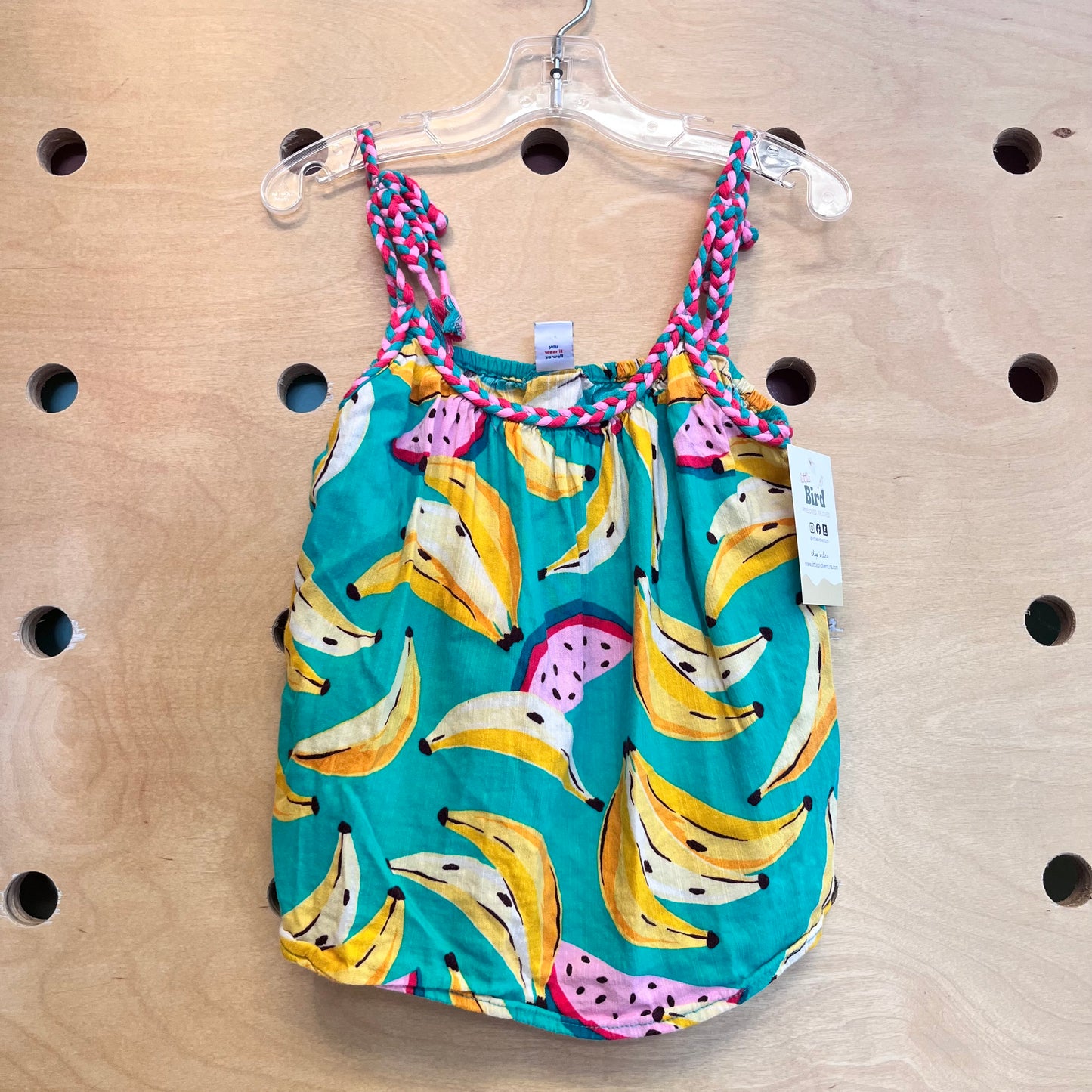 Braided Strap Banana Tank