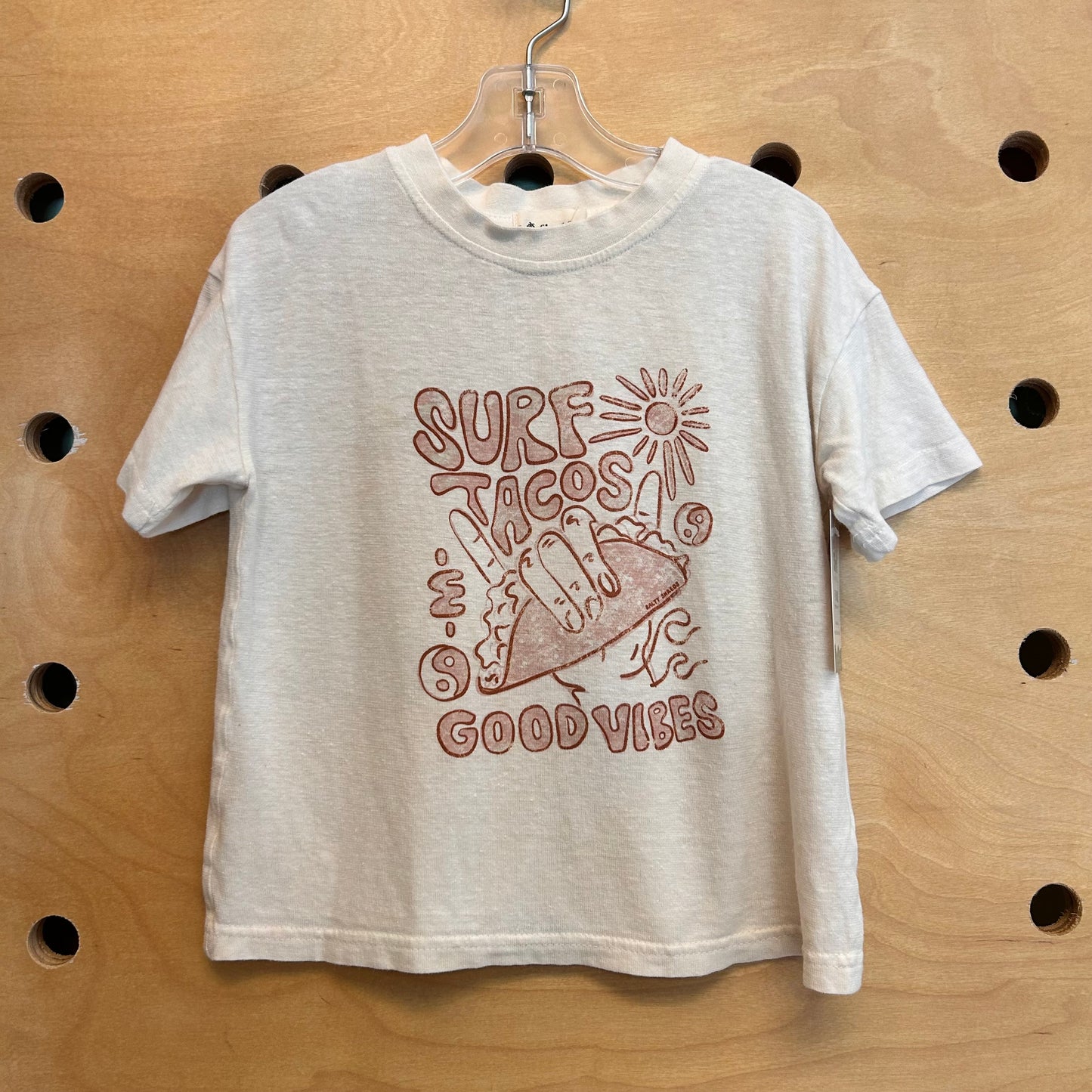 Organic Hemp Blend 'Surf Tacos' Tee