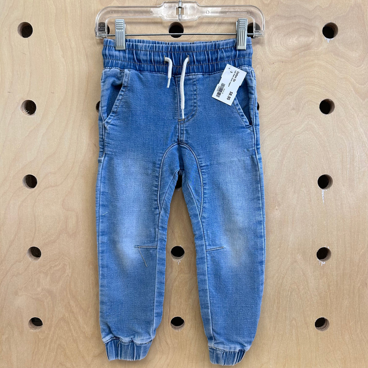 Light Wash Denim Joggers